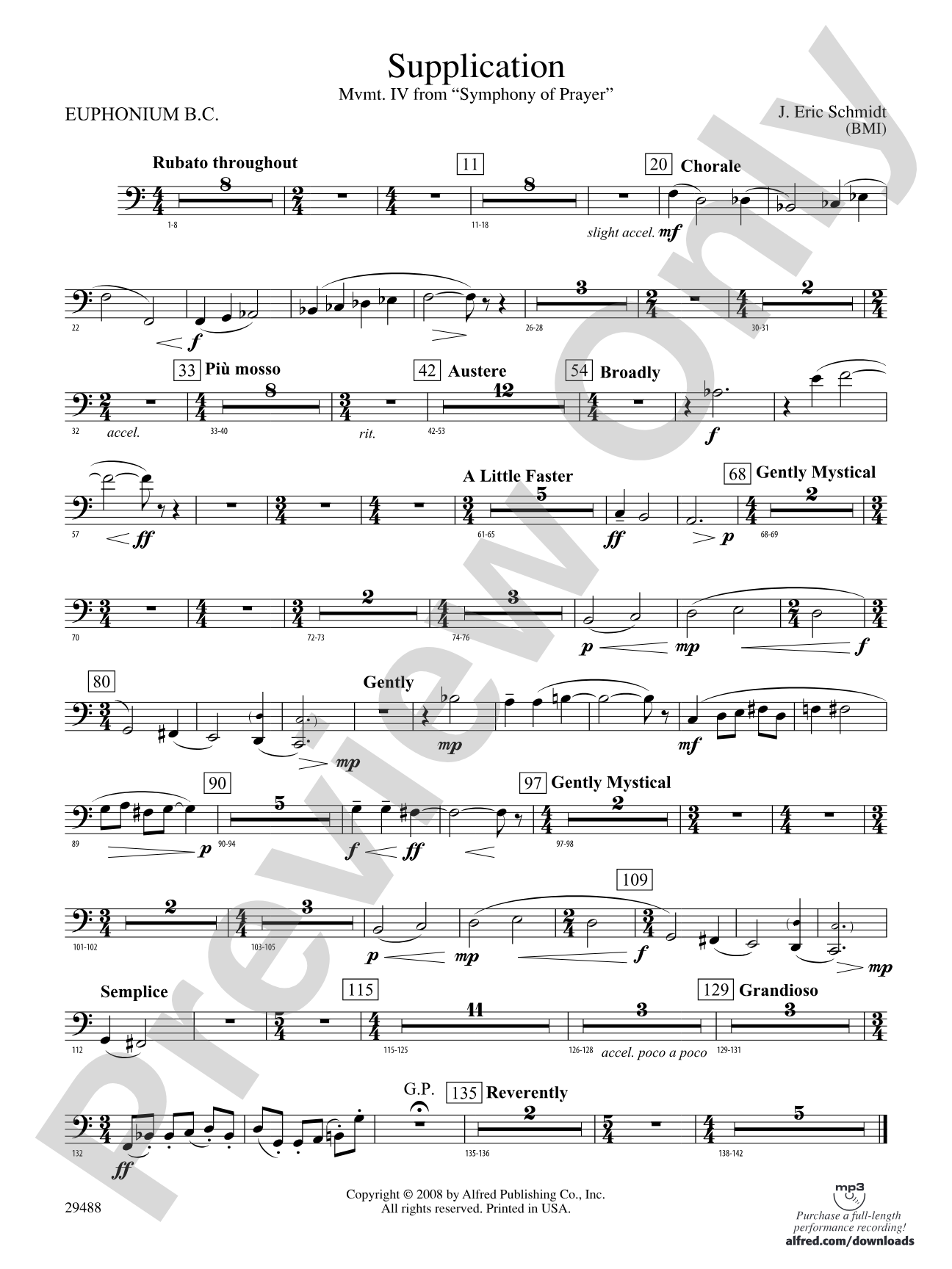 Supplication: Baritone B.C.