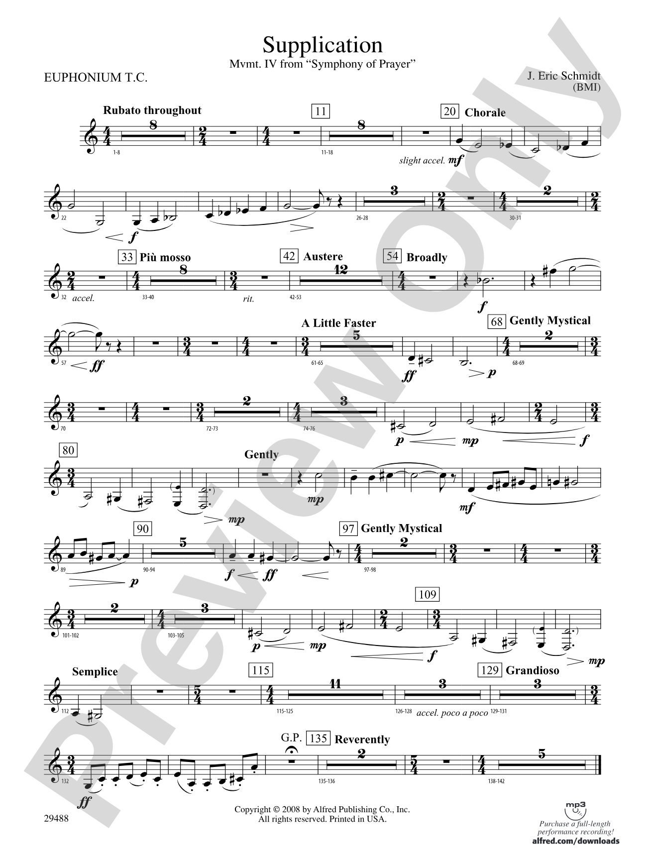 Supplication: Baritone T.C.