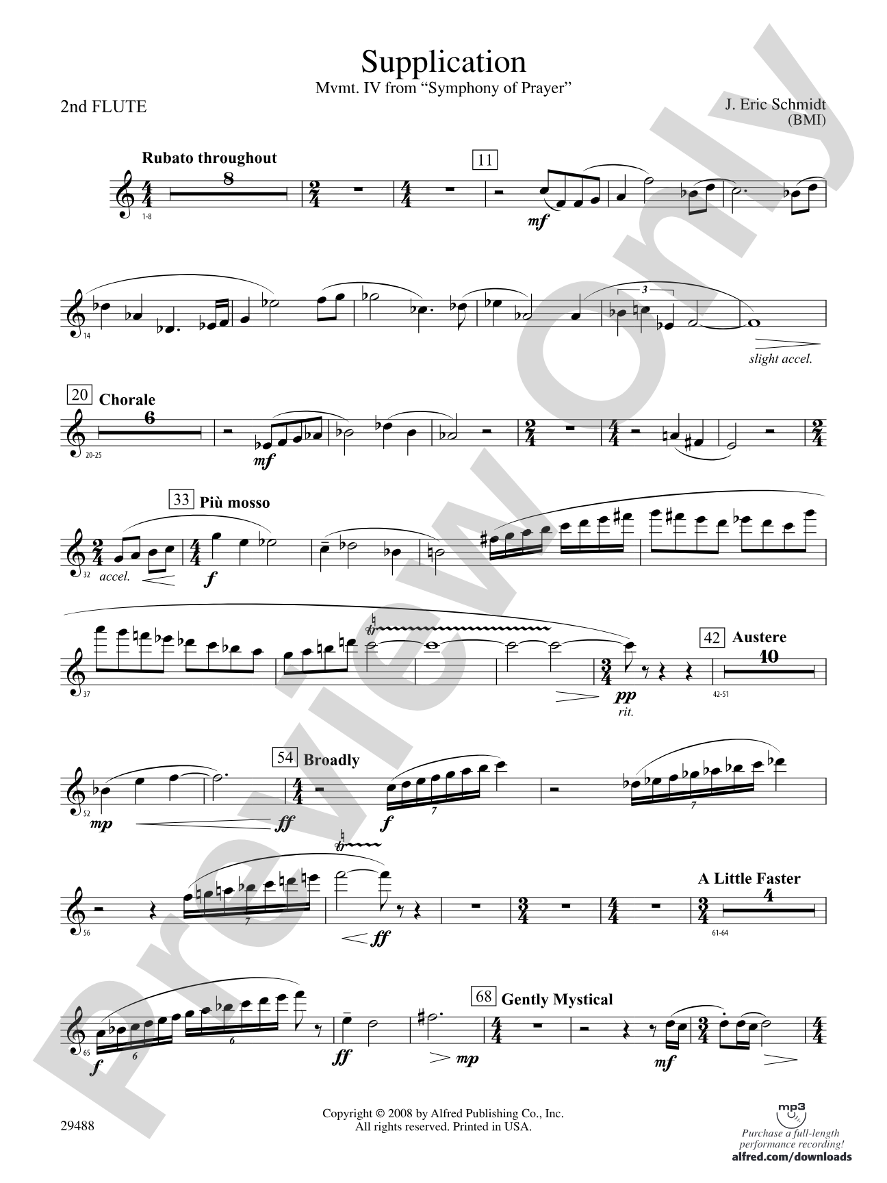 Supplication: 2nd Flute