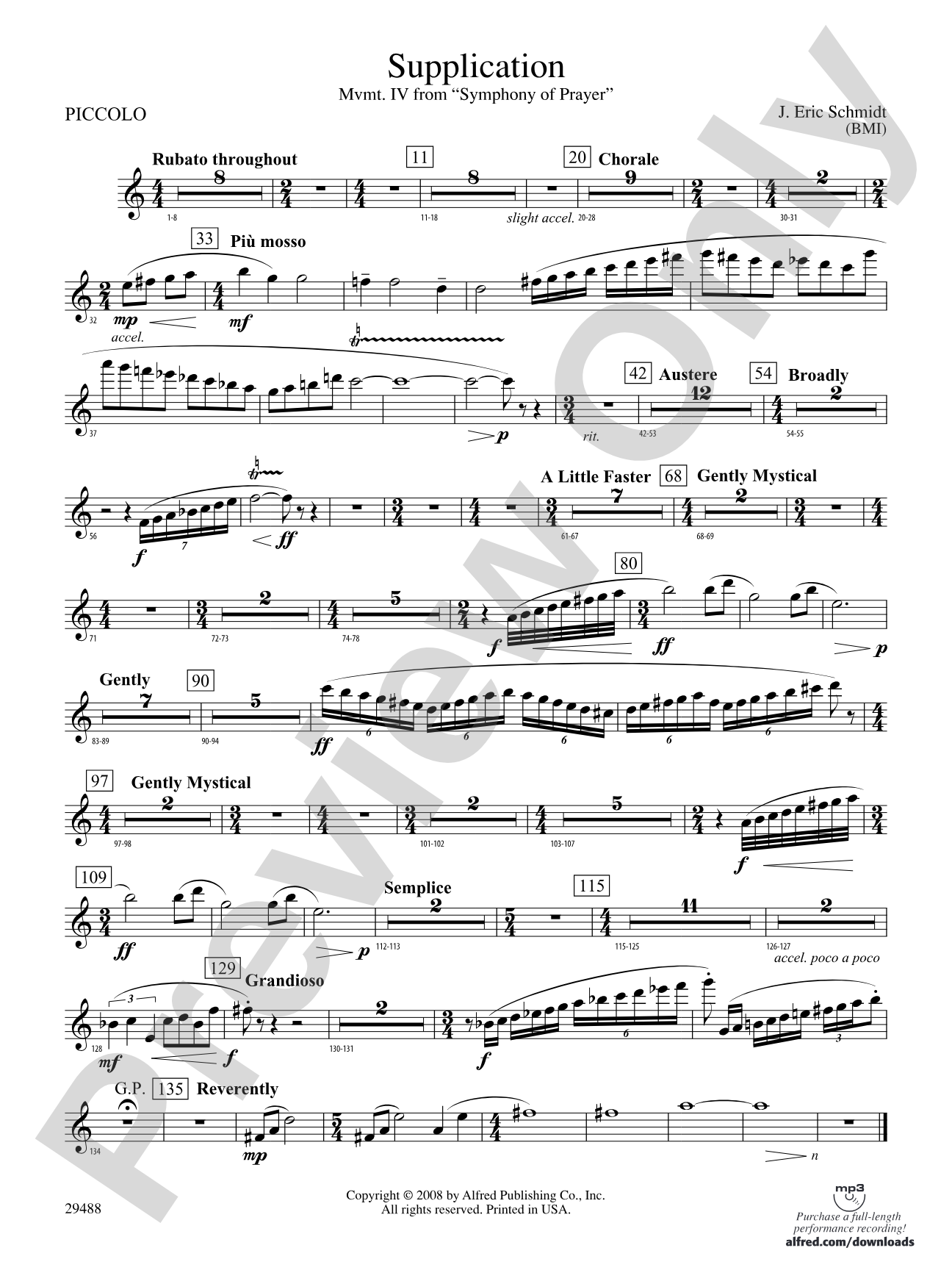 Supplication: Piccolo
