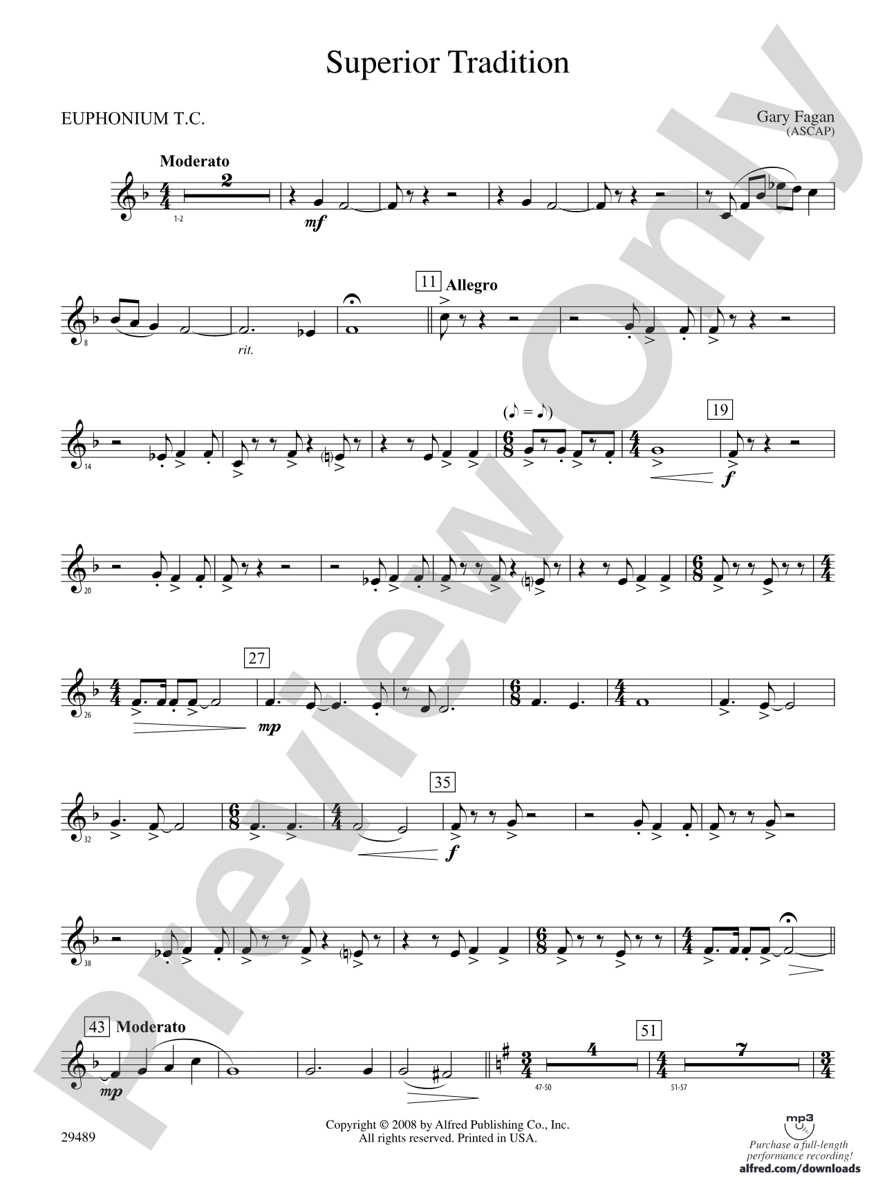 Superior Tradition: Baritone T.C.
