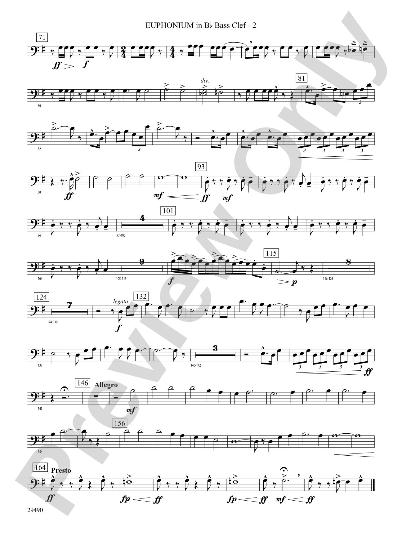 West River Jubilee: (wp) B-flat Baritone B.C.