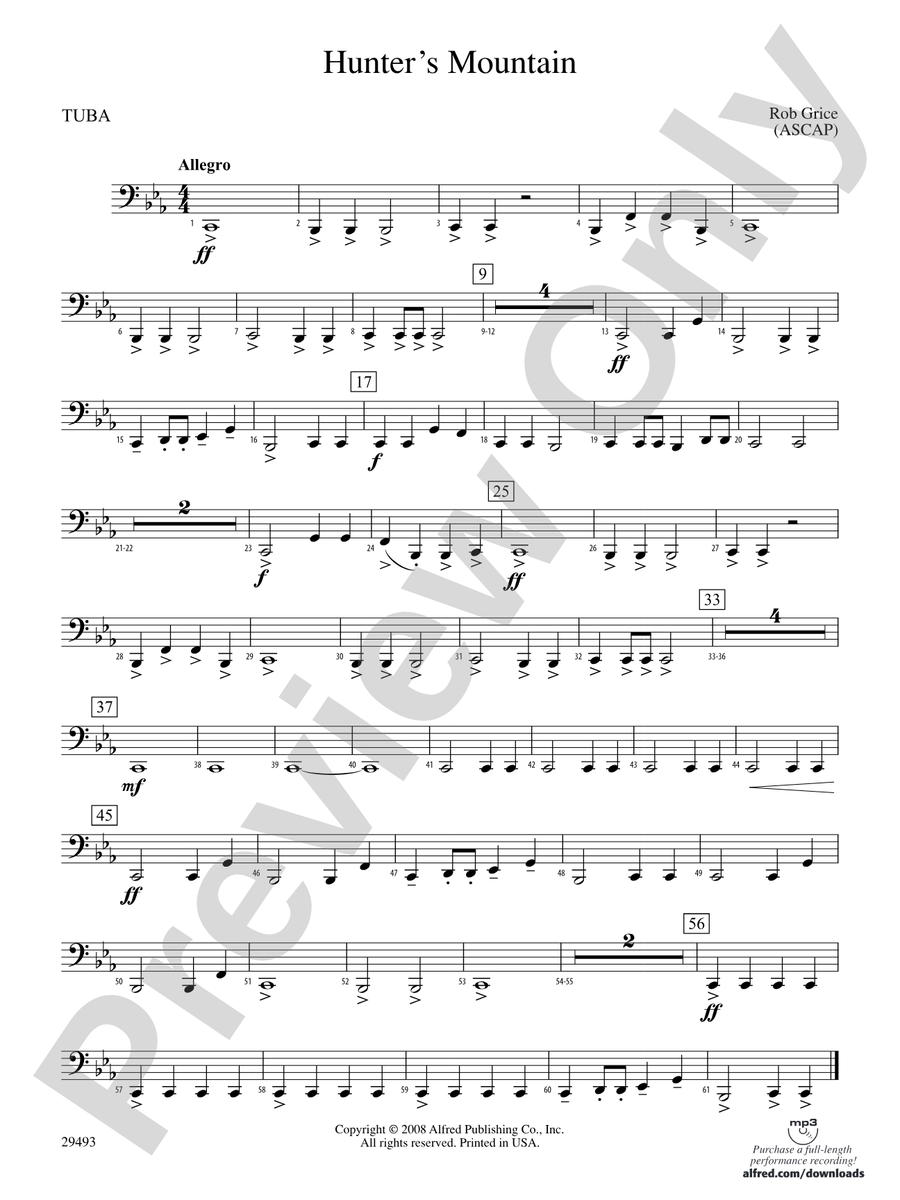 Hunter's Mountain: Tuba