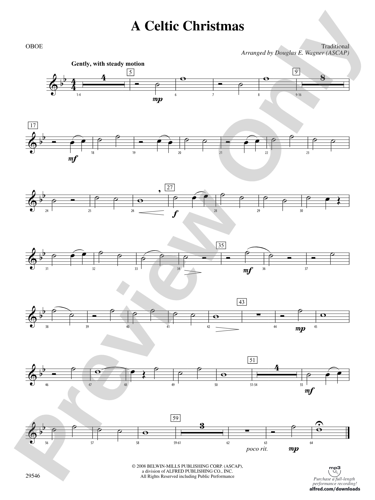 A Celtic Christmas: Oboe