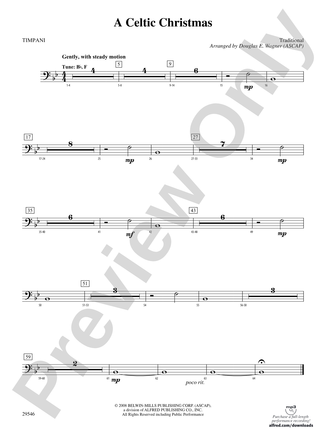 A Celtic Christmas: Timpani