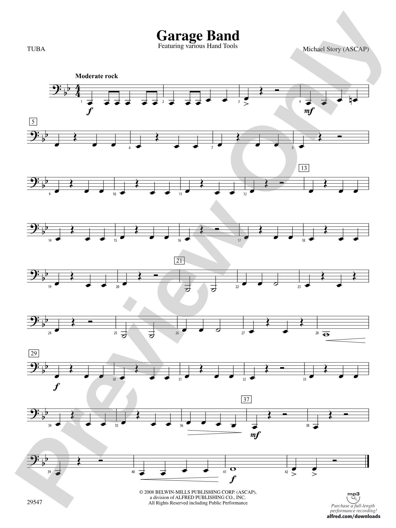 Garage Band: Tuba