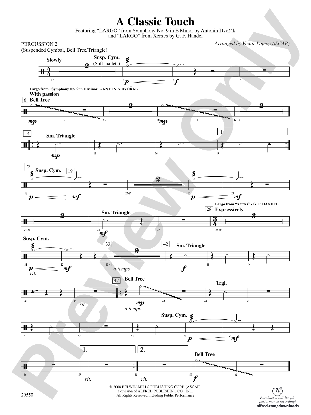 A Classic Touch: 2nd Percussion