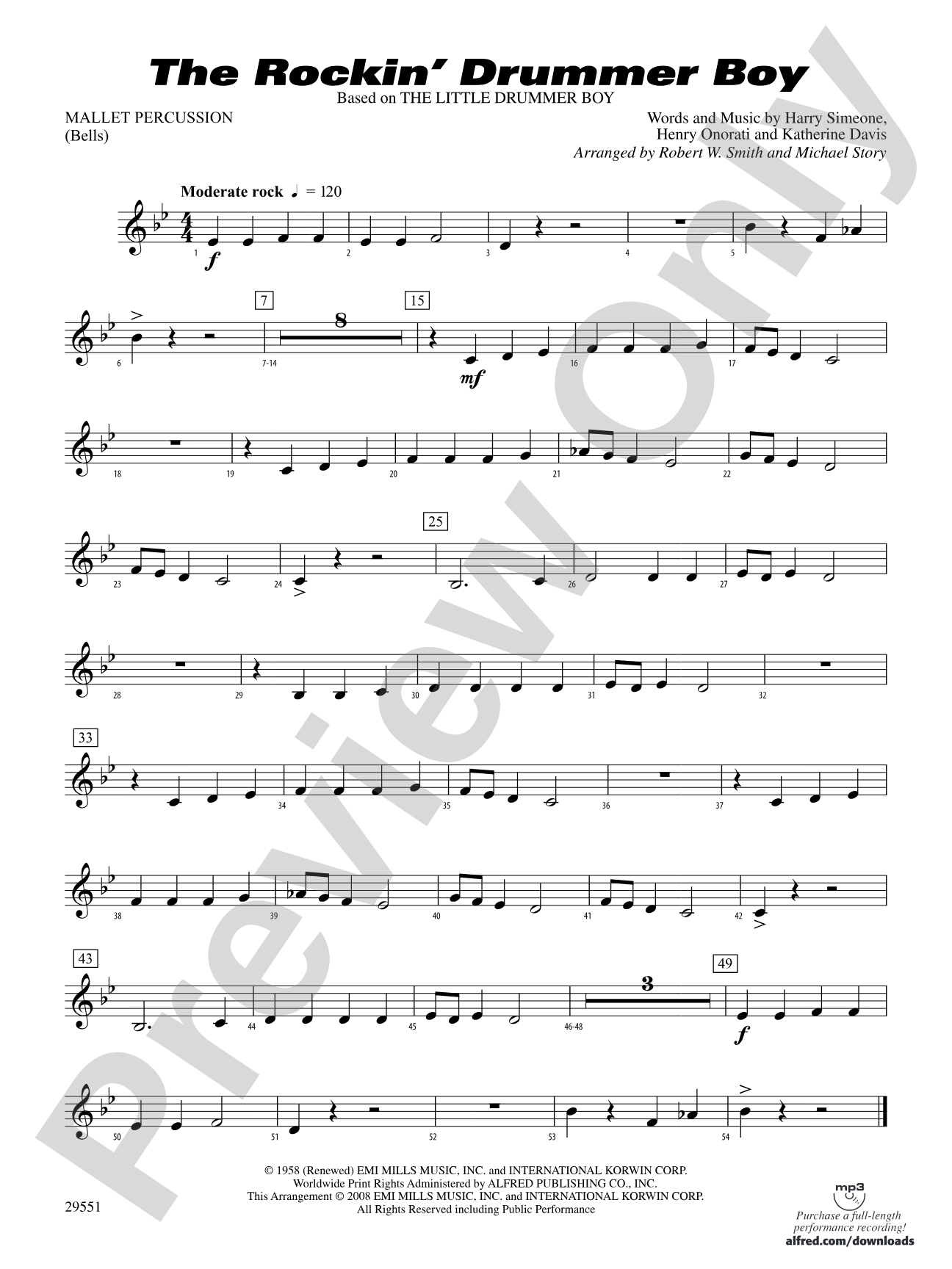 The Rockin' Drummer Boy: Mallets