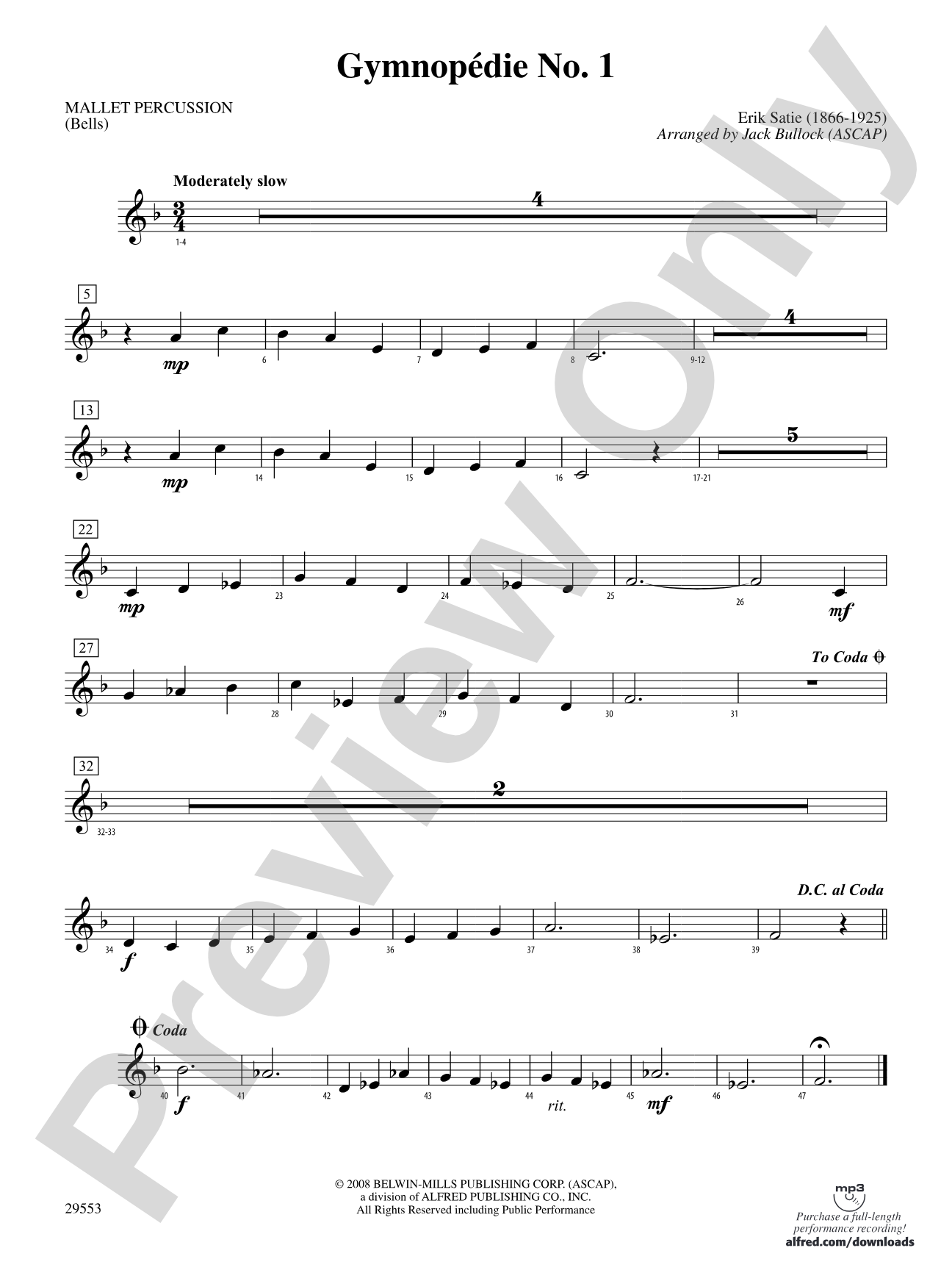 Gymnopedie No. 1: Mallets