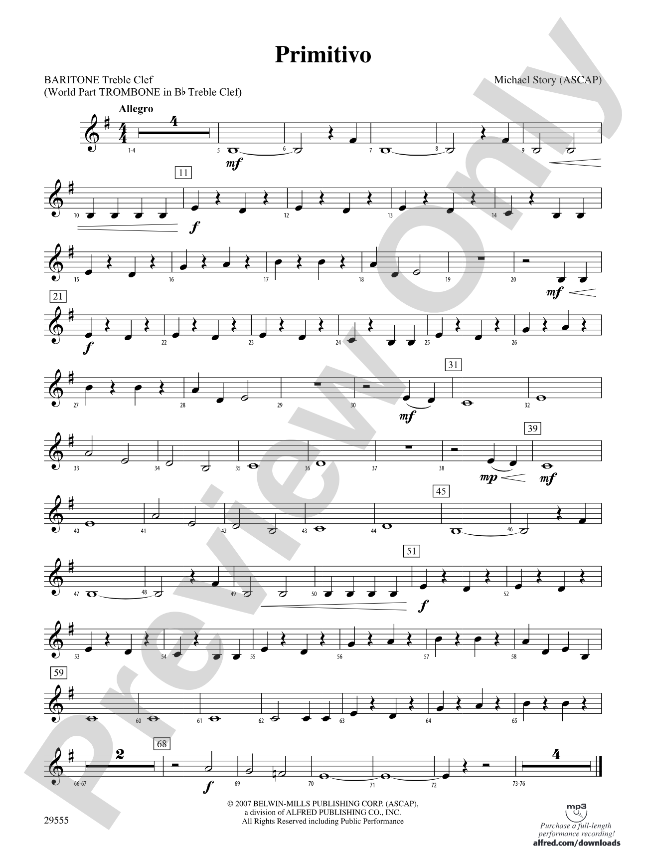 Primitivo: Baritone T.C.
