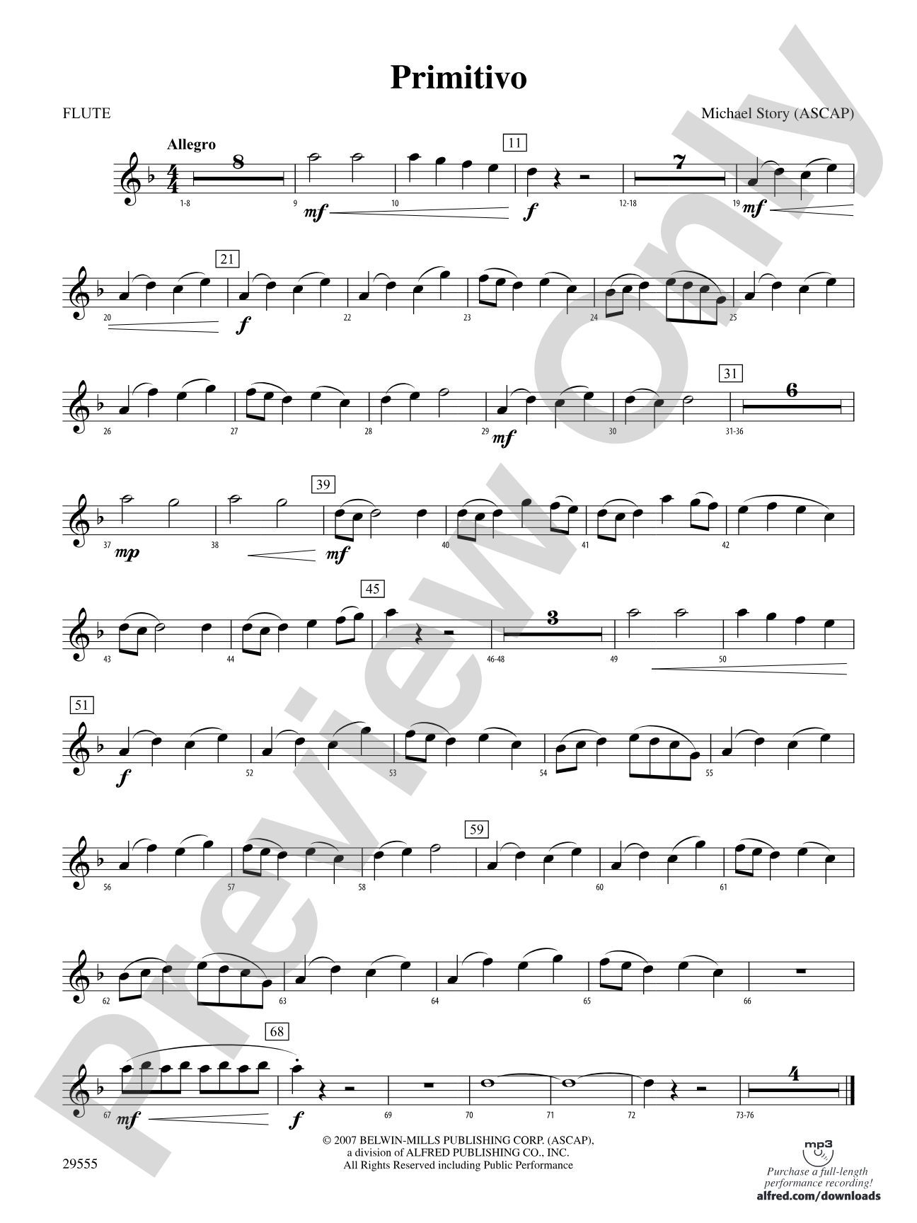 Primitivo: Flute