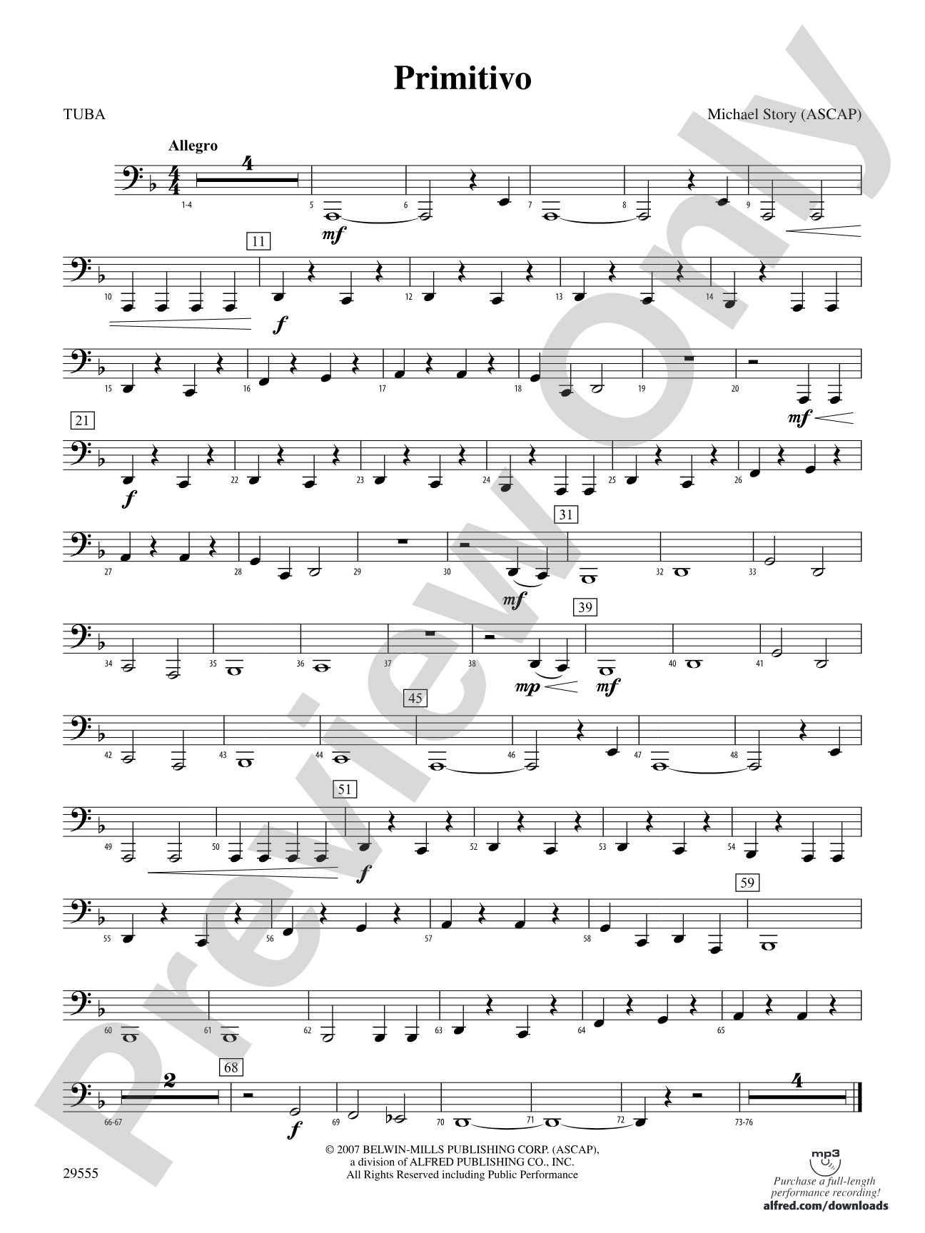 Primitivo: Tuba