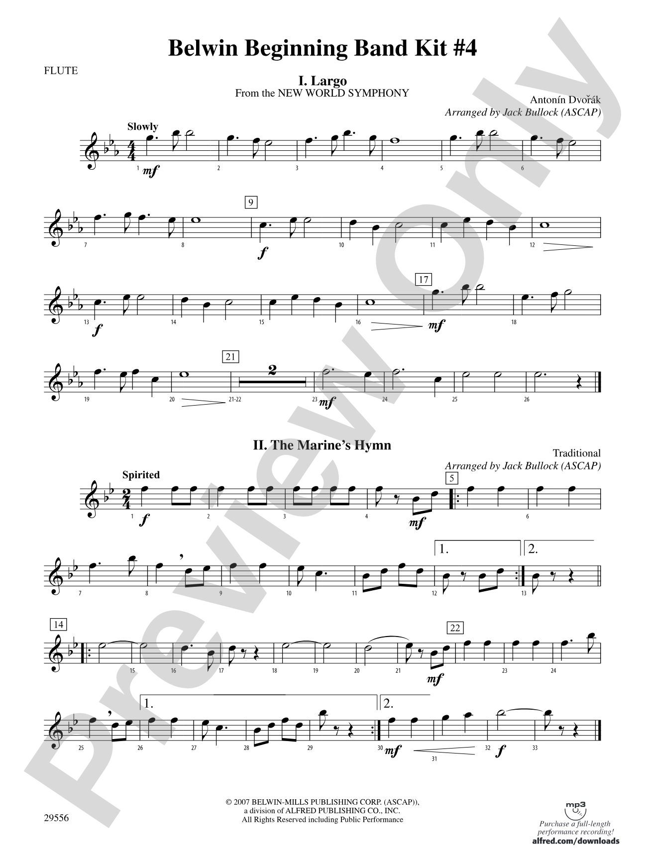 Belwin Beginning Band Kit #4: Flute