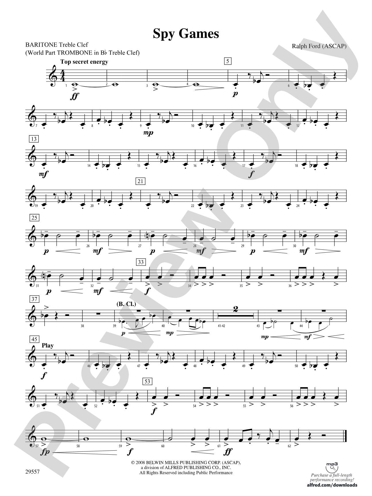 Spy Games: Baritone T.C.