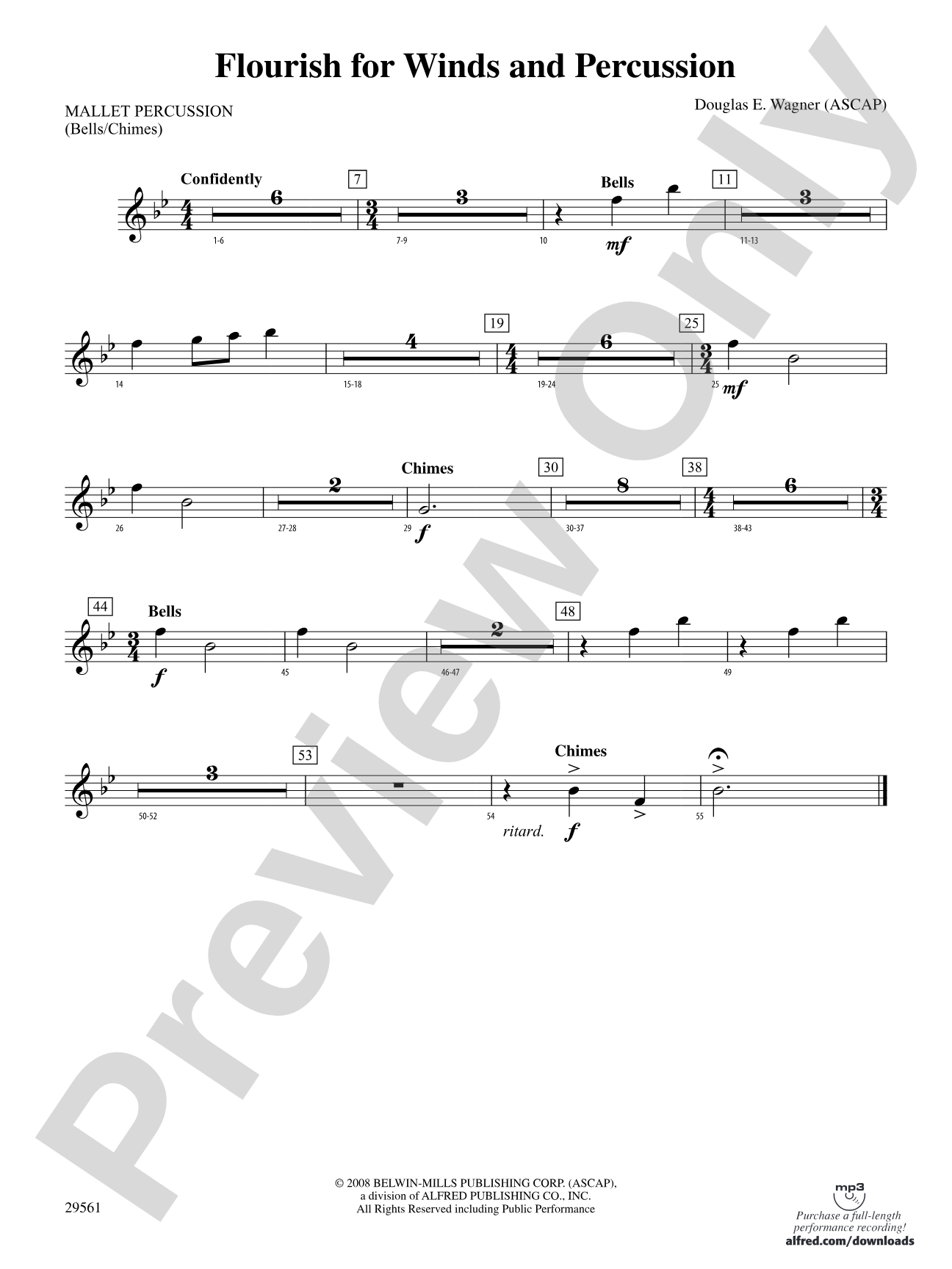 Flourish for Winds and Percussion: Mallets