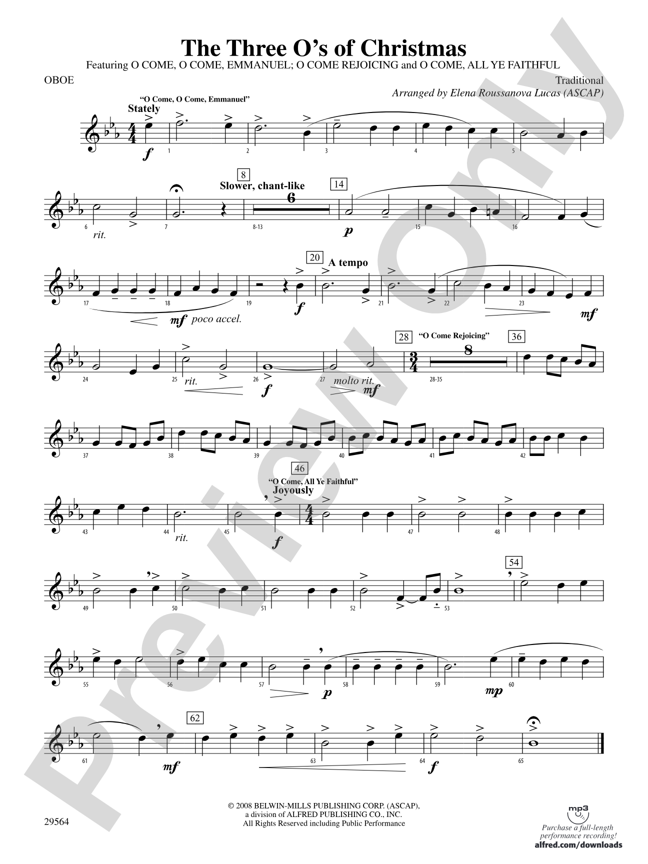The Three O's of Christmas: Oboe
