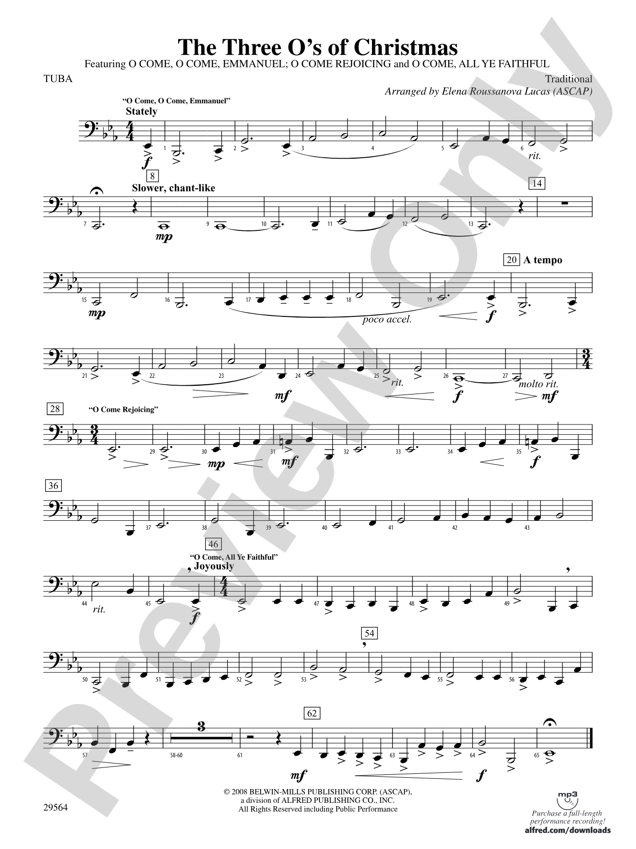 The Three O's of Christmas: Tuba