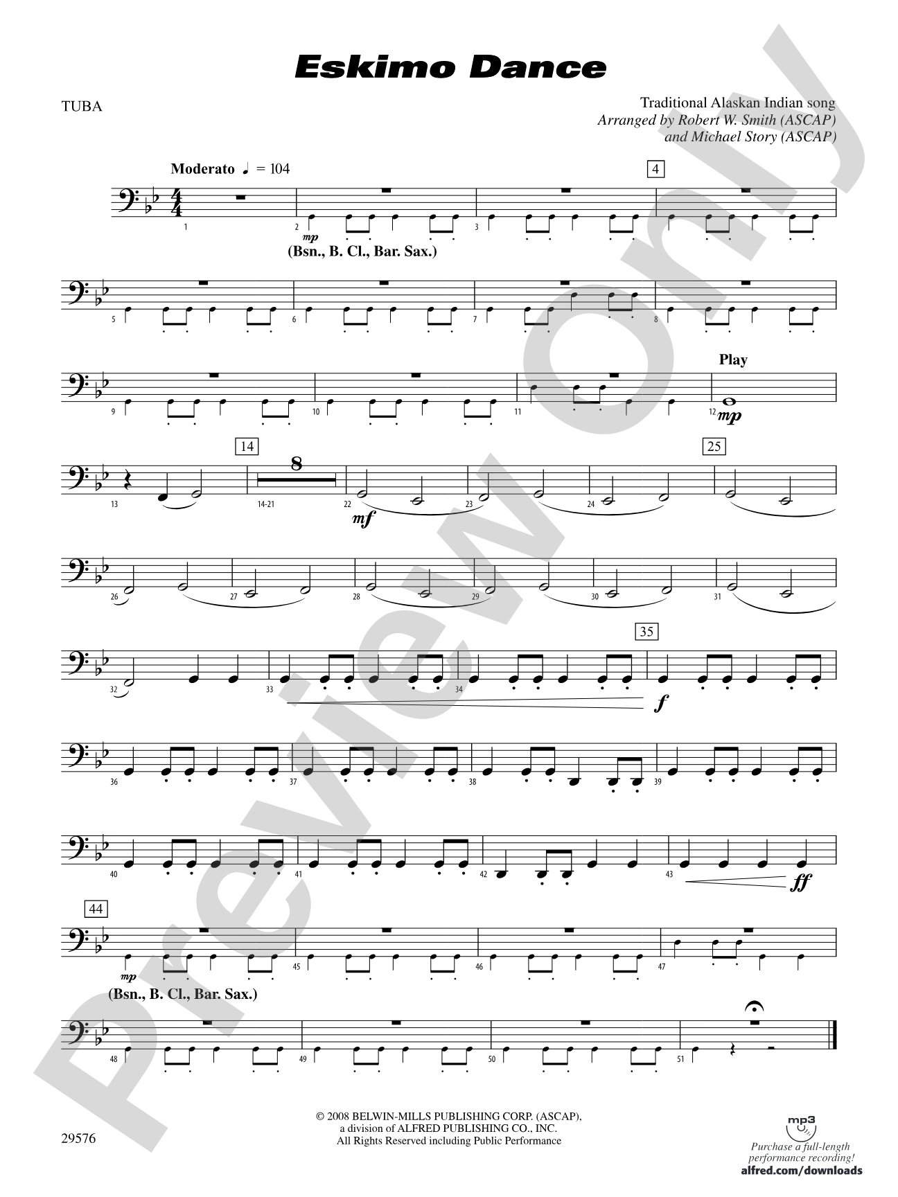 Eskimo Dance: Tuba