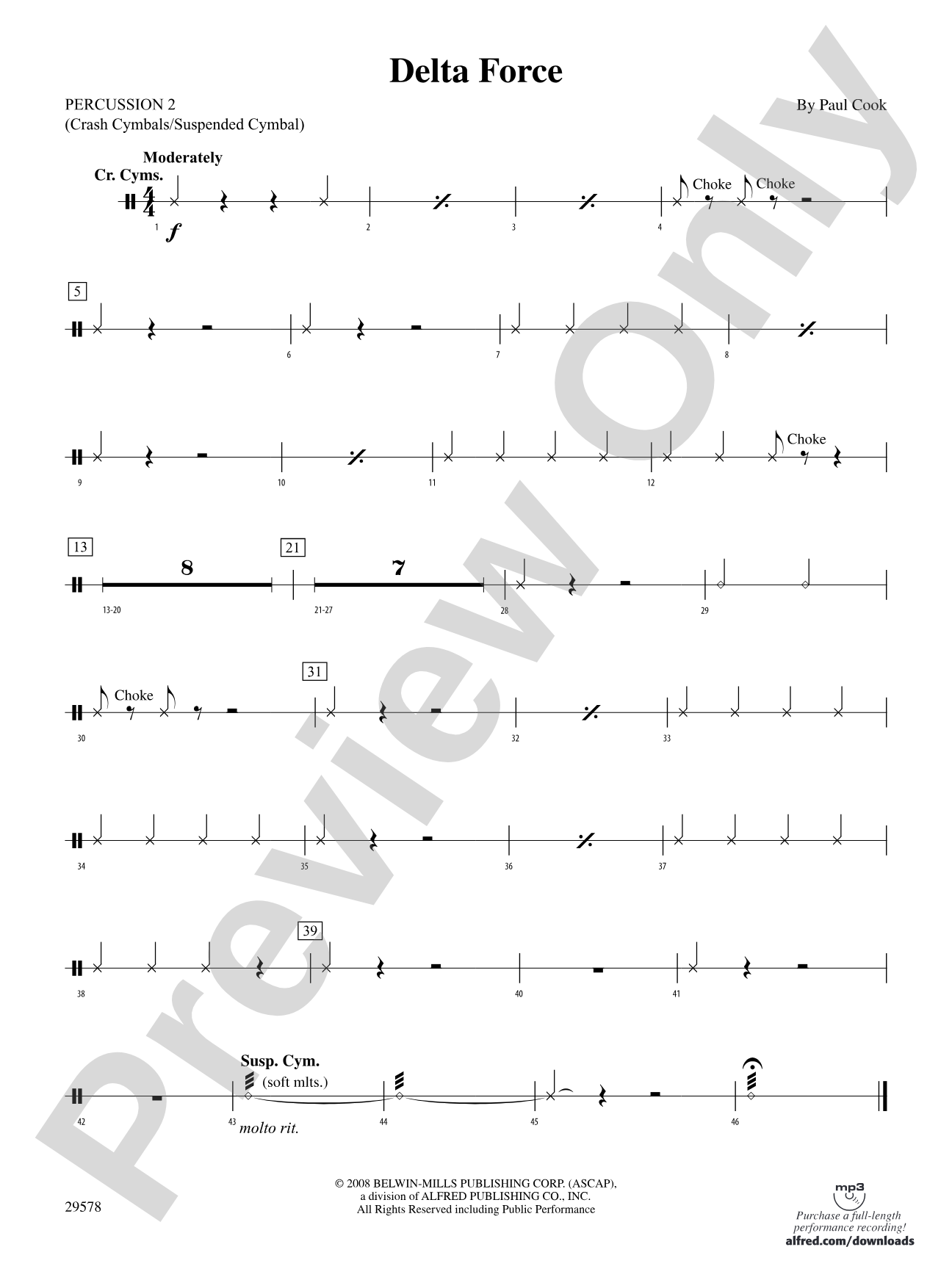 Delta Force: 2nd Percussion
