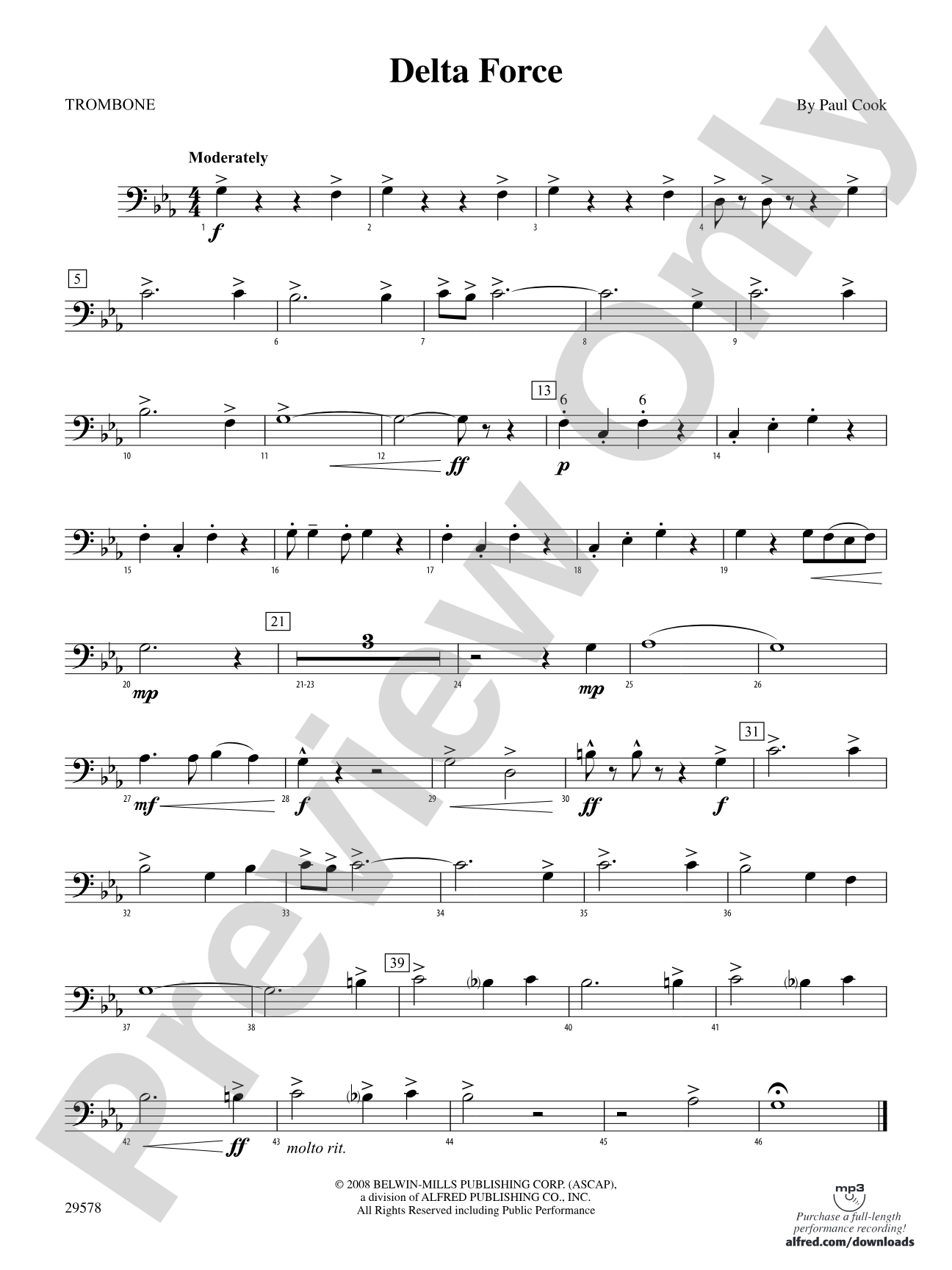 Delta Force: 1st Trombone