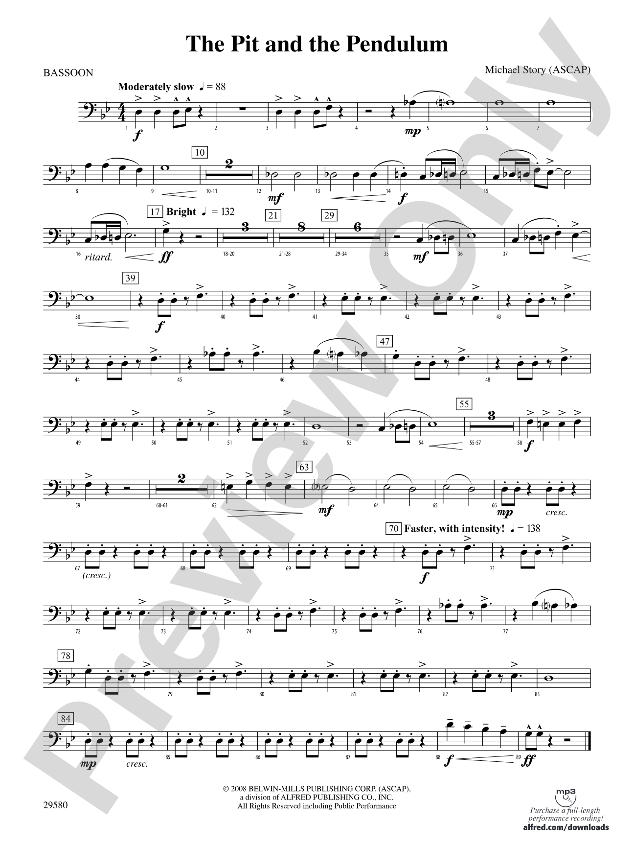 The Pit and the Pendulum: Bassoon