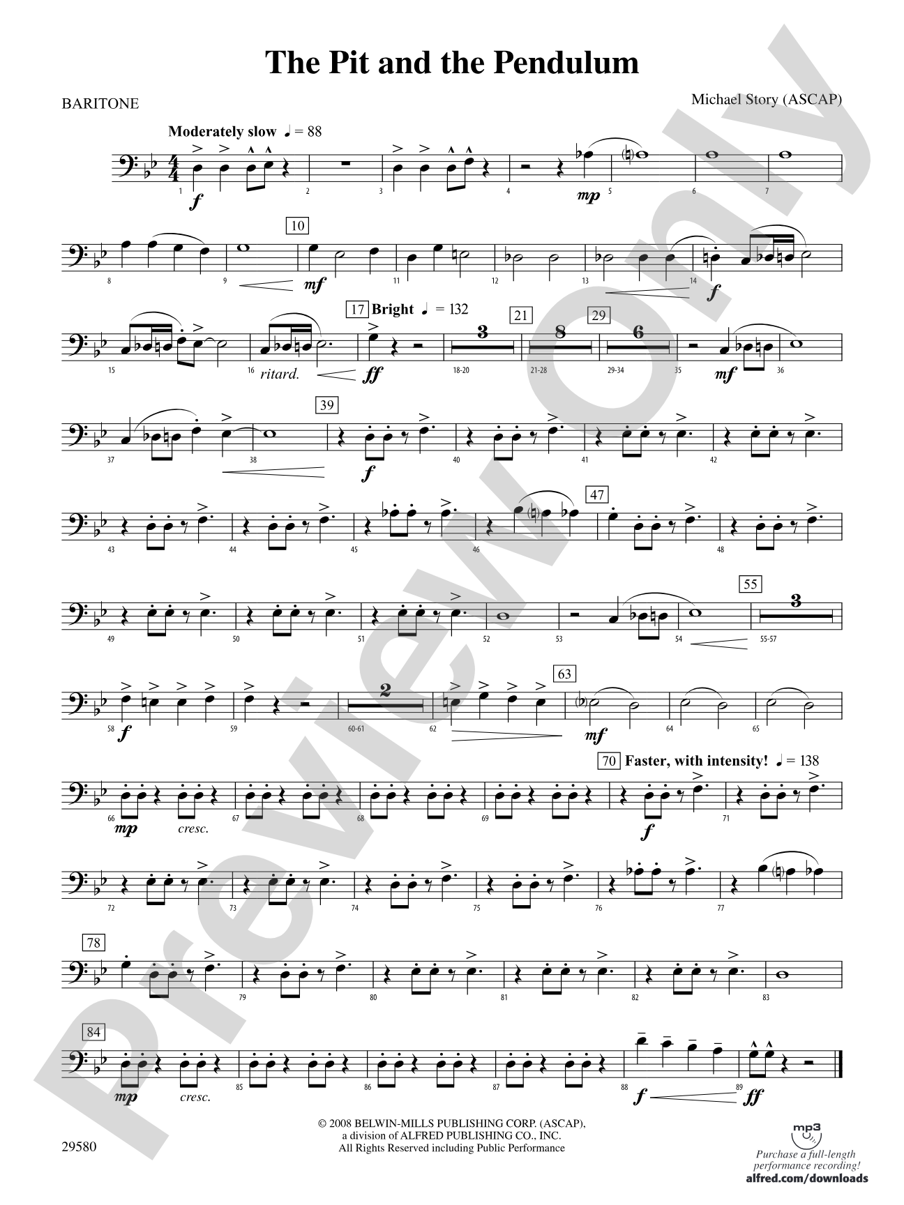 The Pit and the Pendulum: Baritone B.C.