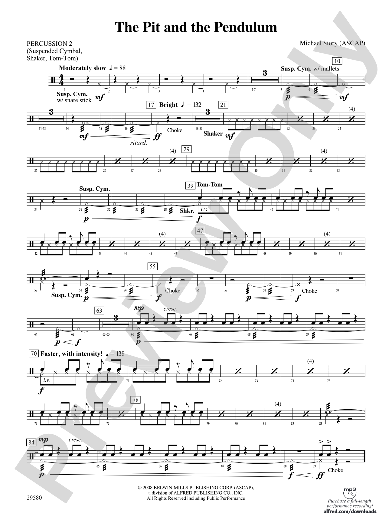 The Pit and the Pendulum: 2nd Percussion