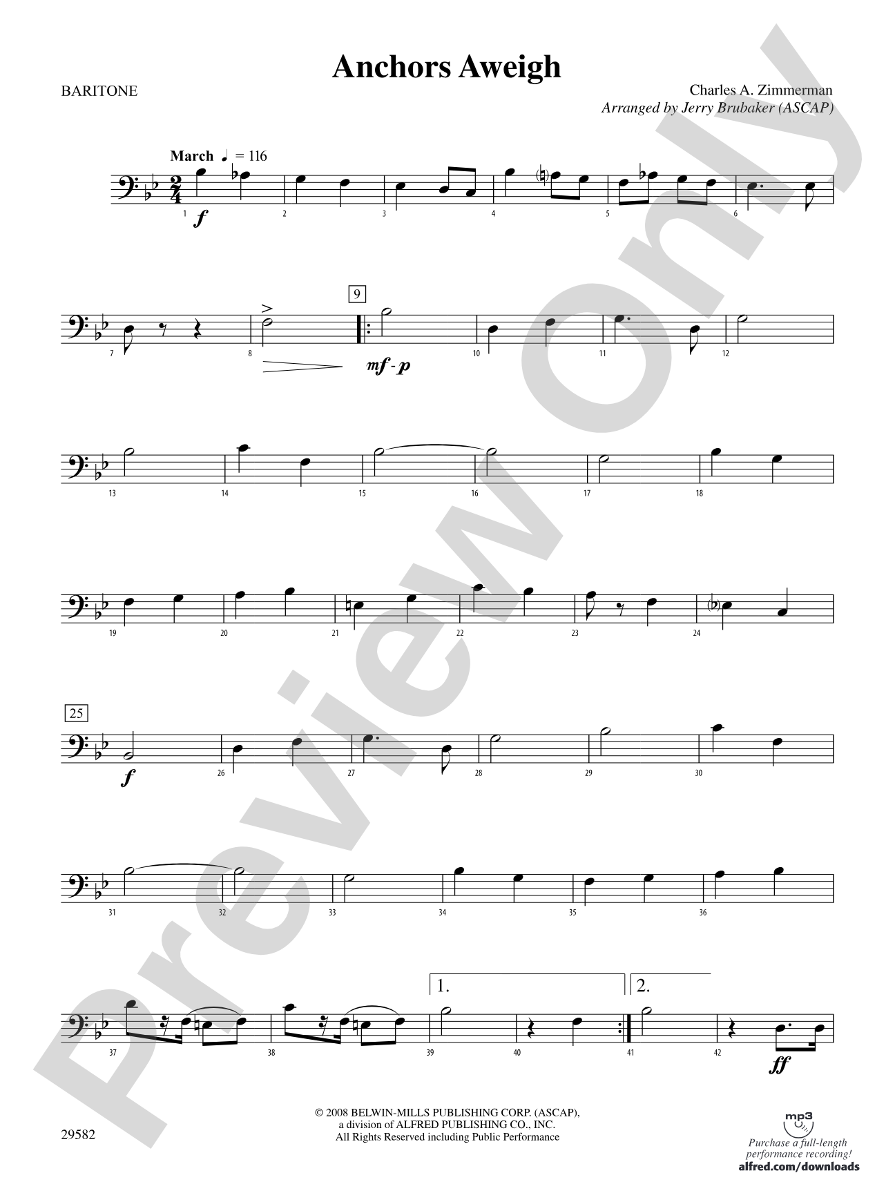 Anchors Aweigh: Baritone B.C.