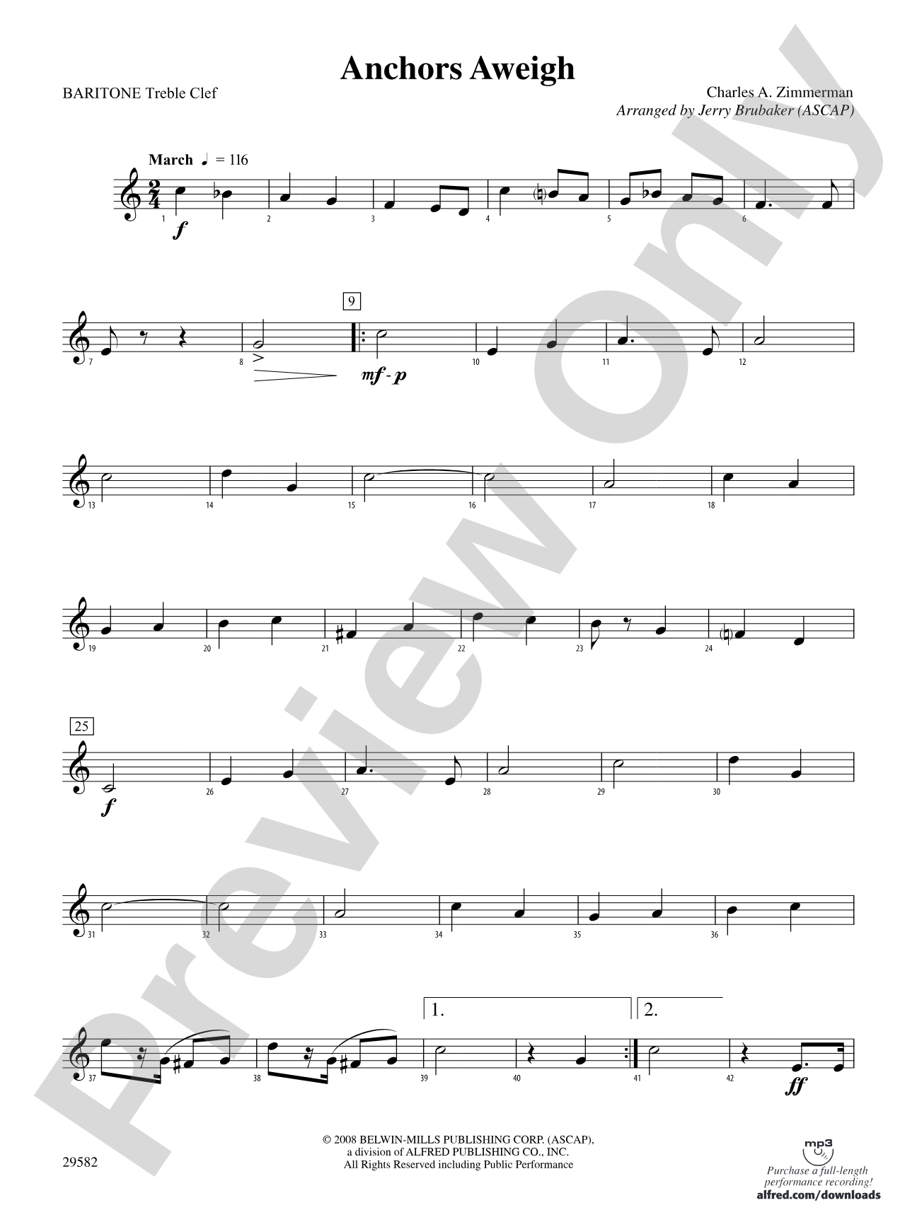 Anchors Aweigh: Baritone T.C.