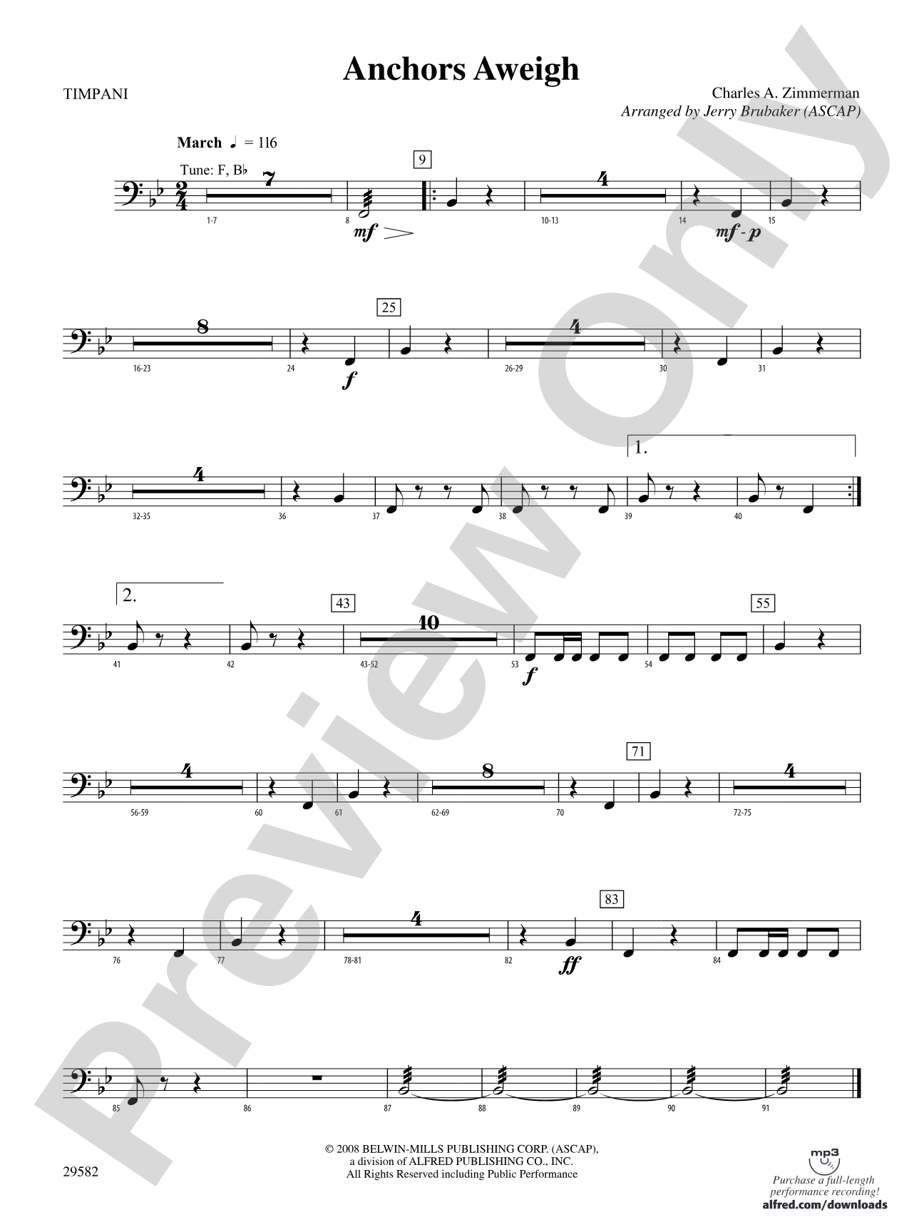 Anchors Aweigh: Timpani