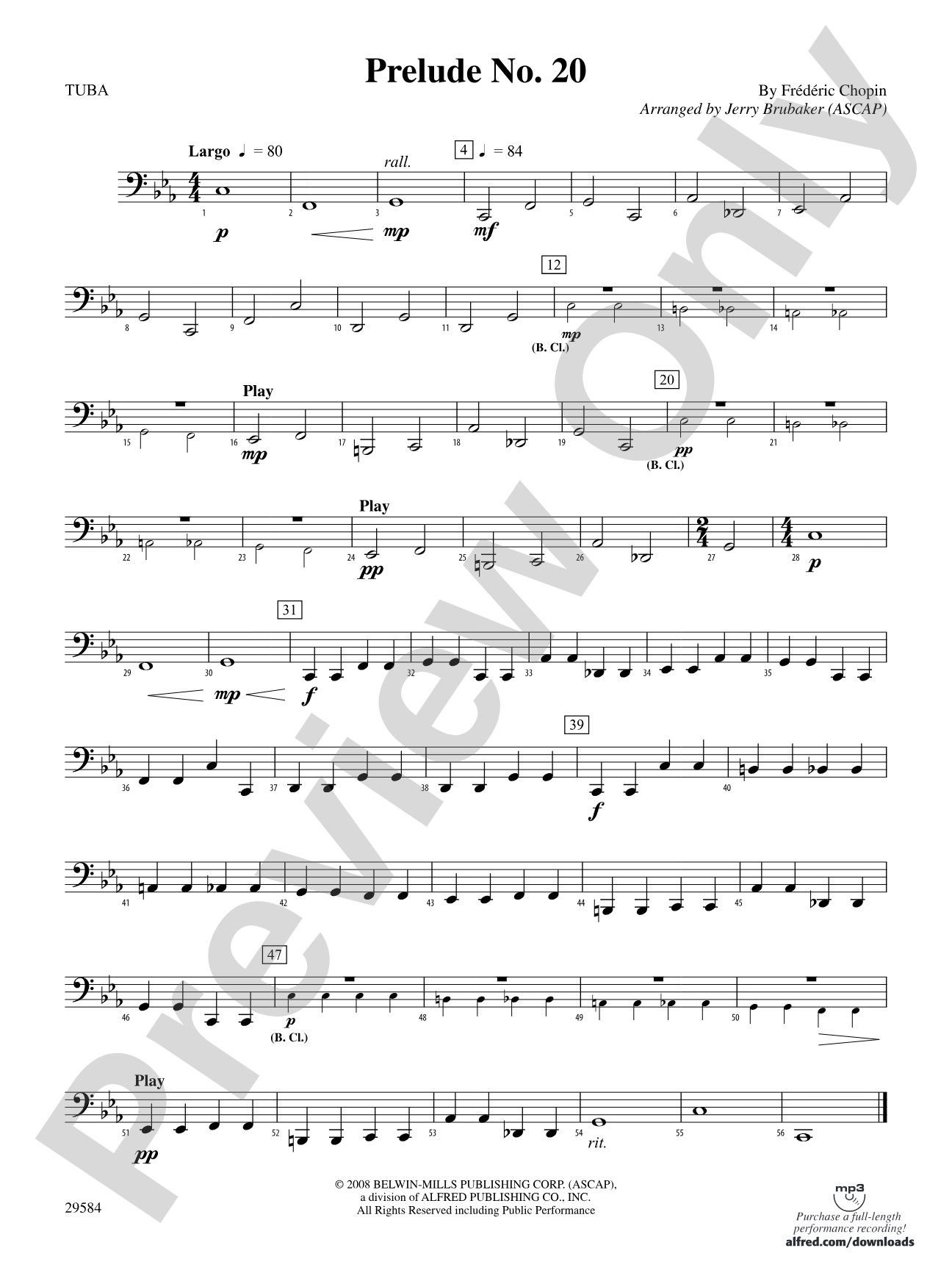Prelude No. 20: Tuba
