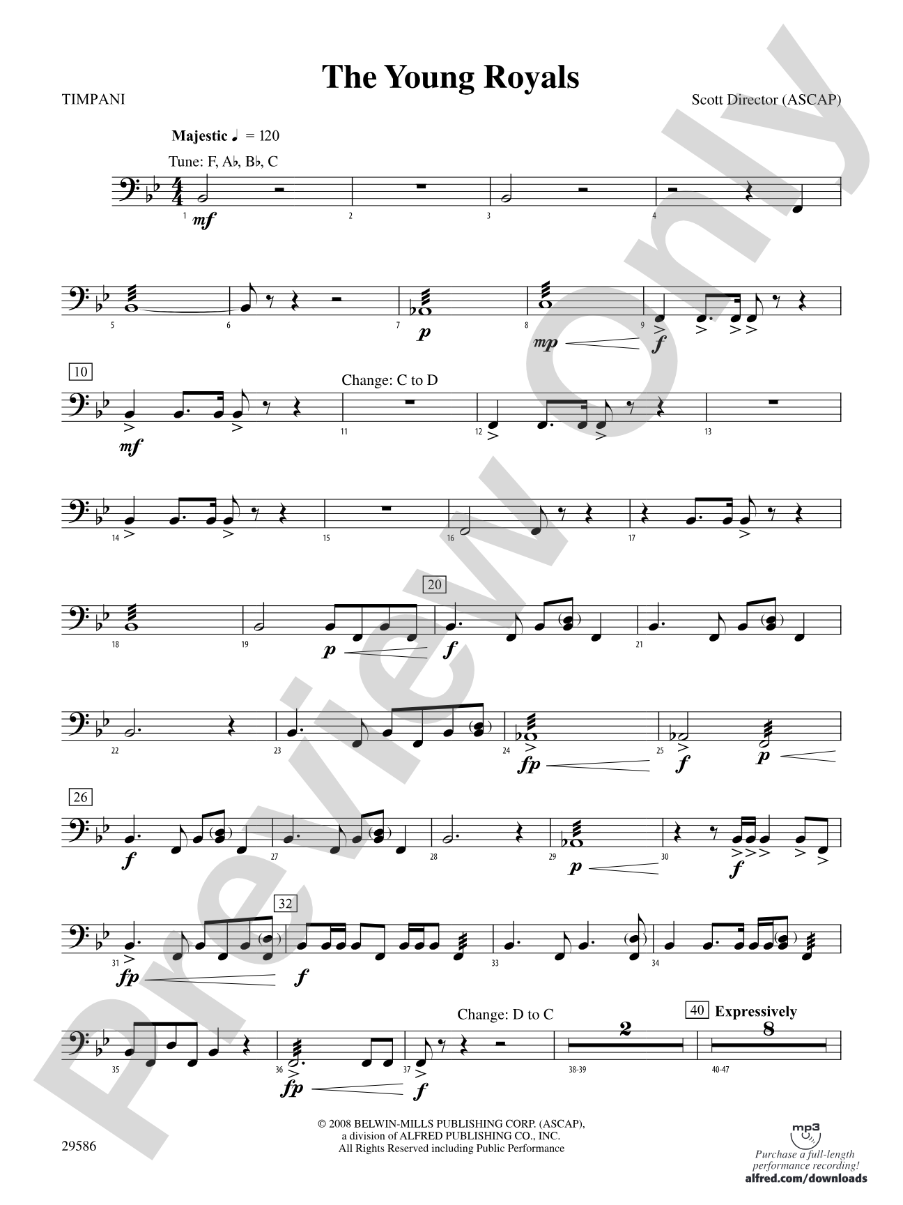 The Young Royals: Timpani