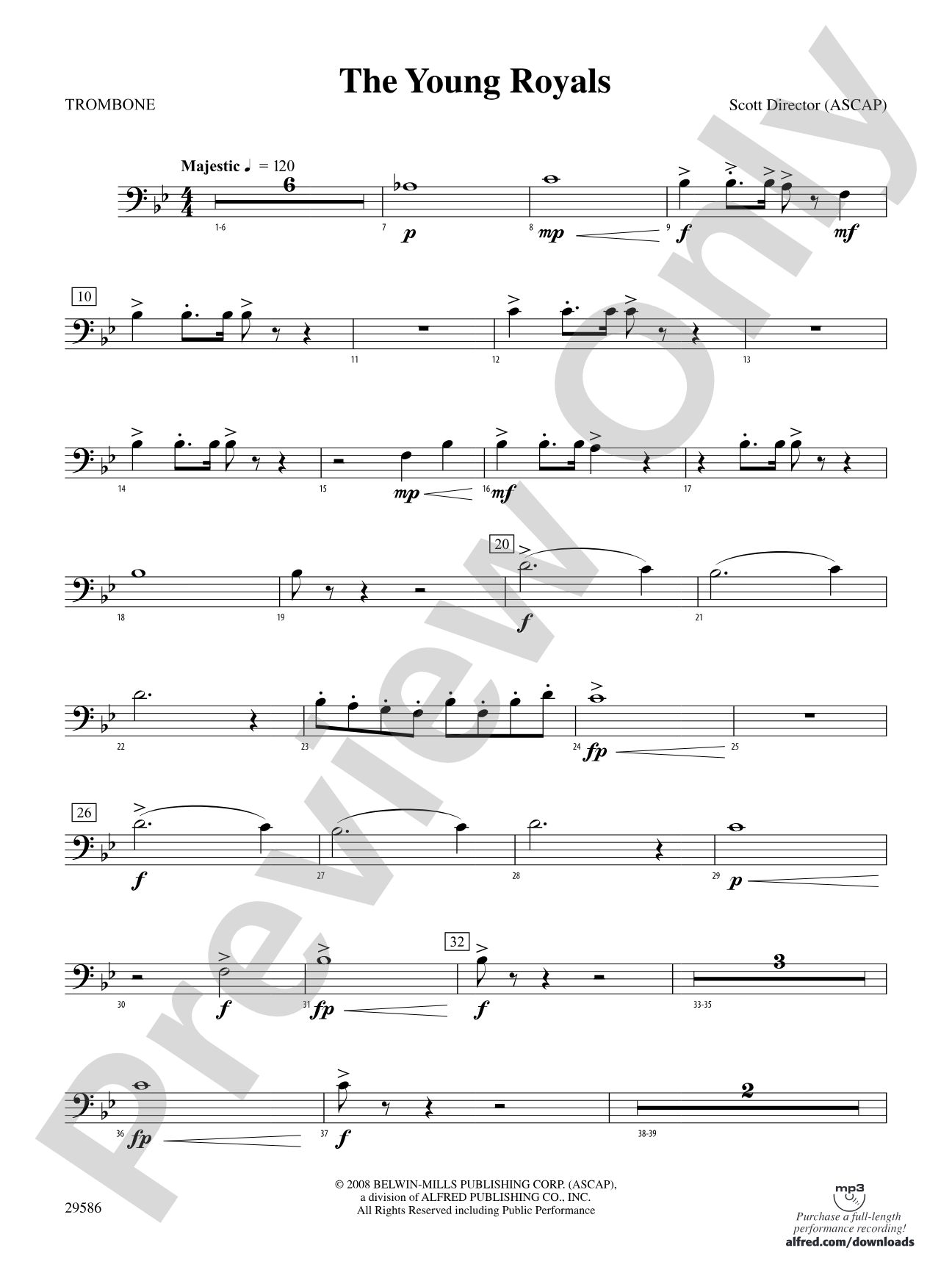 The Young Royals: 1st Trombone