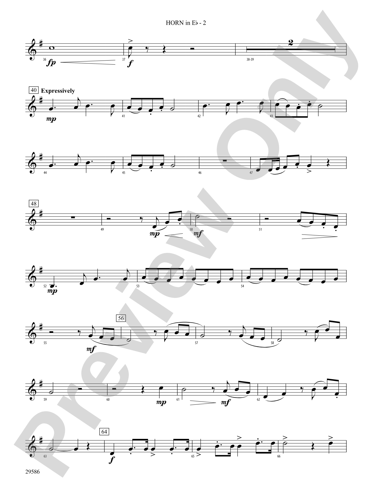 The Young Royals: (wp) 1st Horn in E-flat