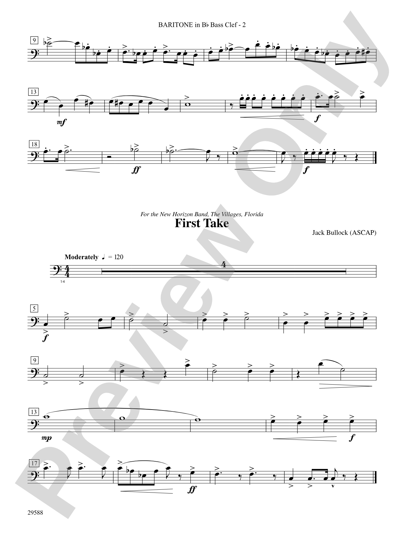 Three Concert Openers: (wp) B-flat Baritone B.C.