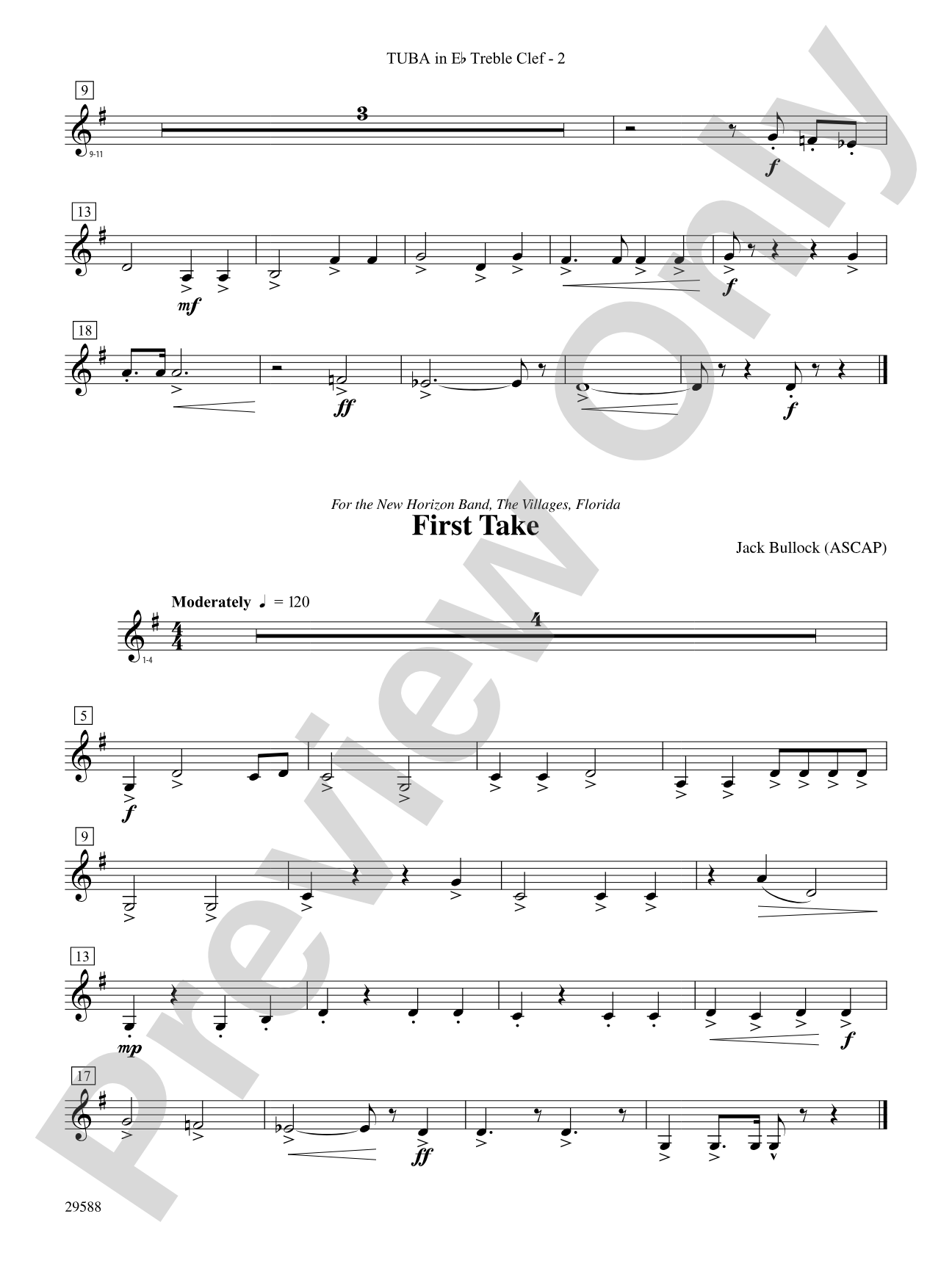 Three Concert Openers: (wp) E-flat Tuba T.C.