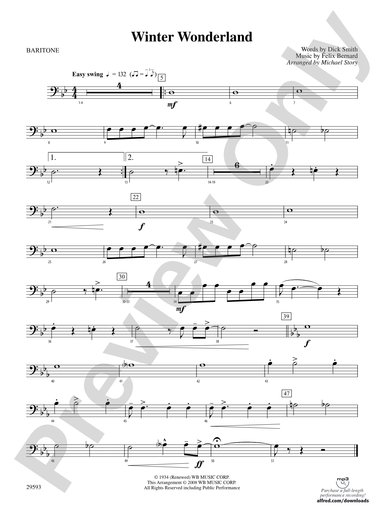 Winter Wonderland: Baritone B.C.