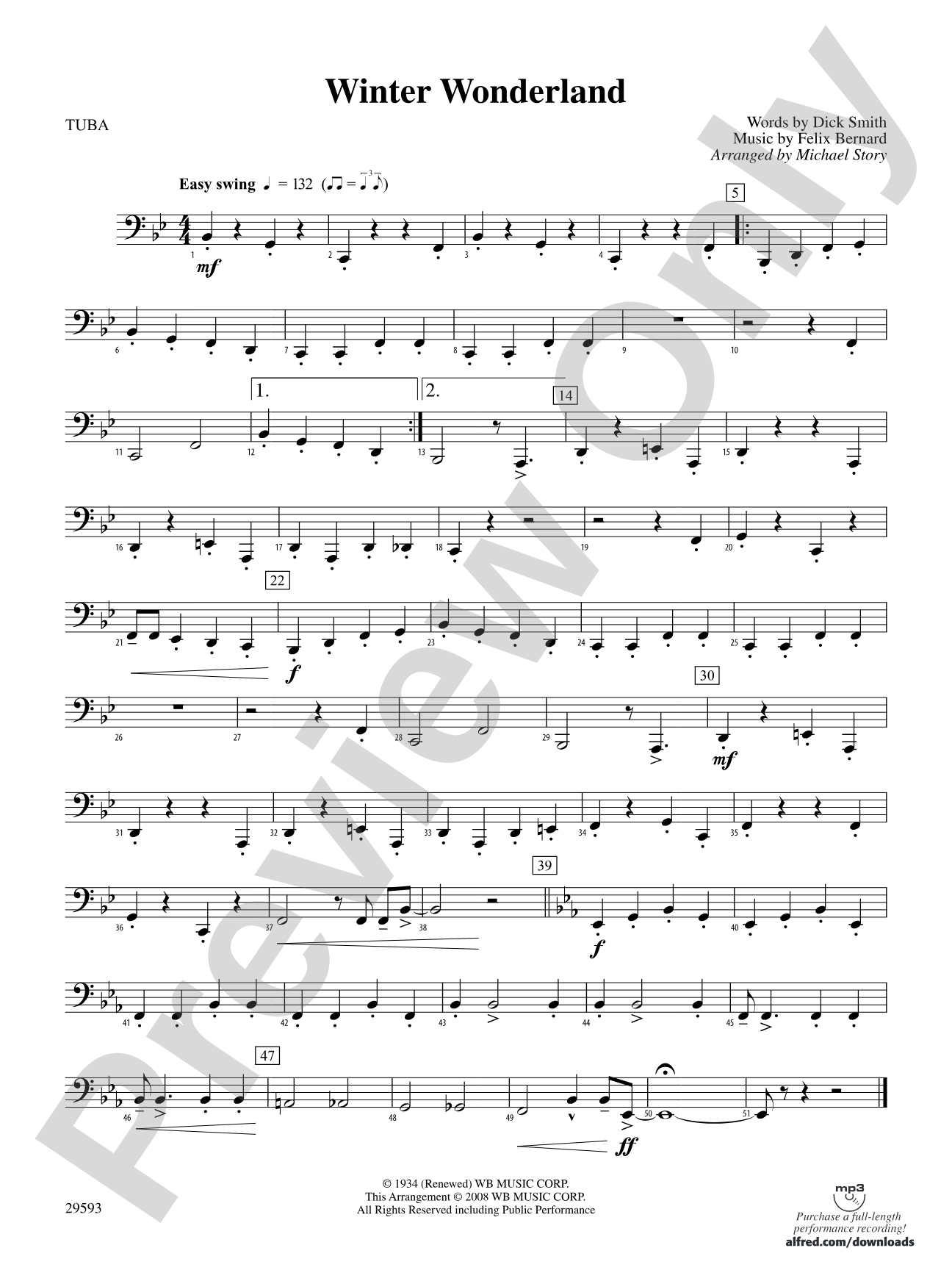 Winter Wonderland: Tuba