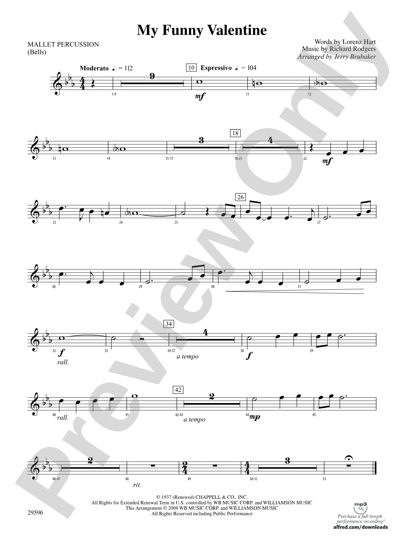 My Funny Valentine: Mallets
