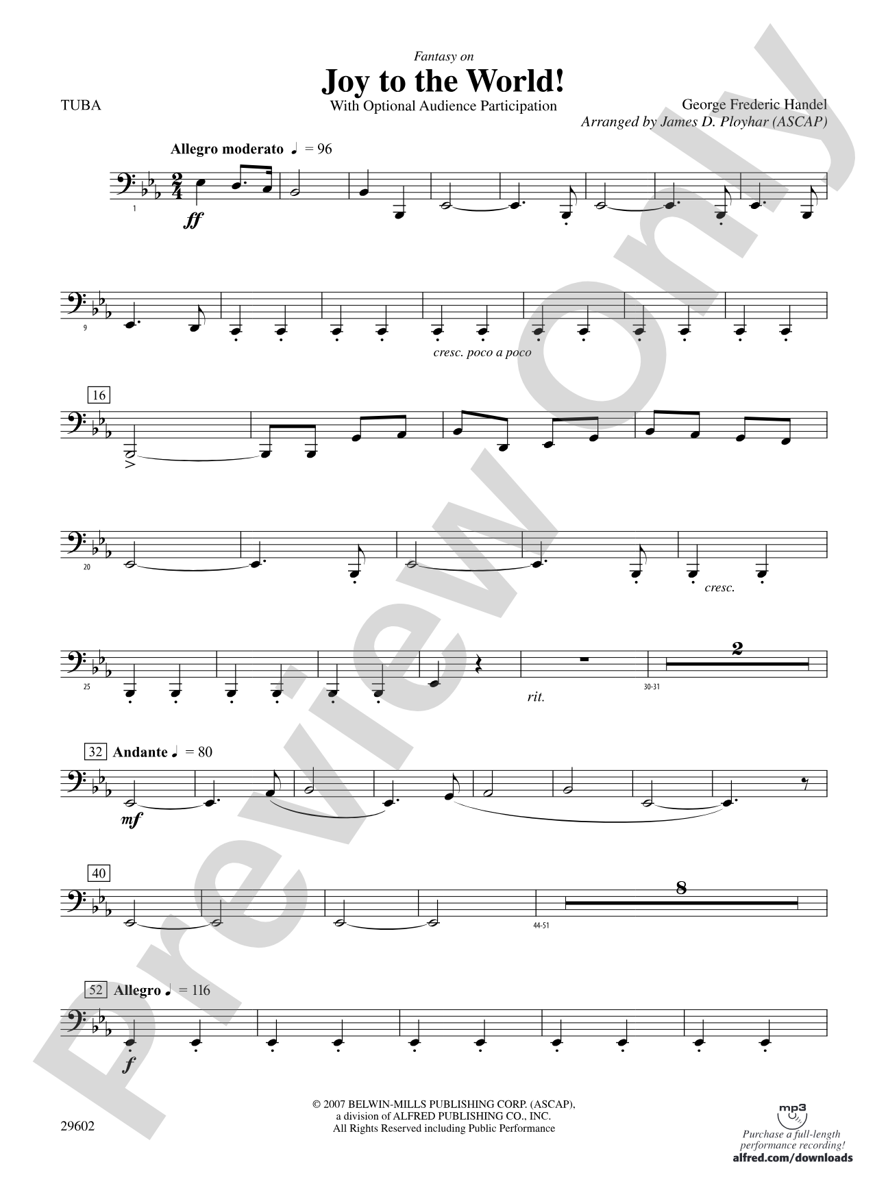 Joy to the World: Tuba