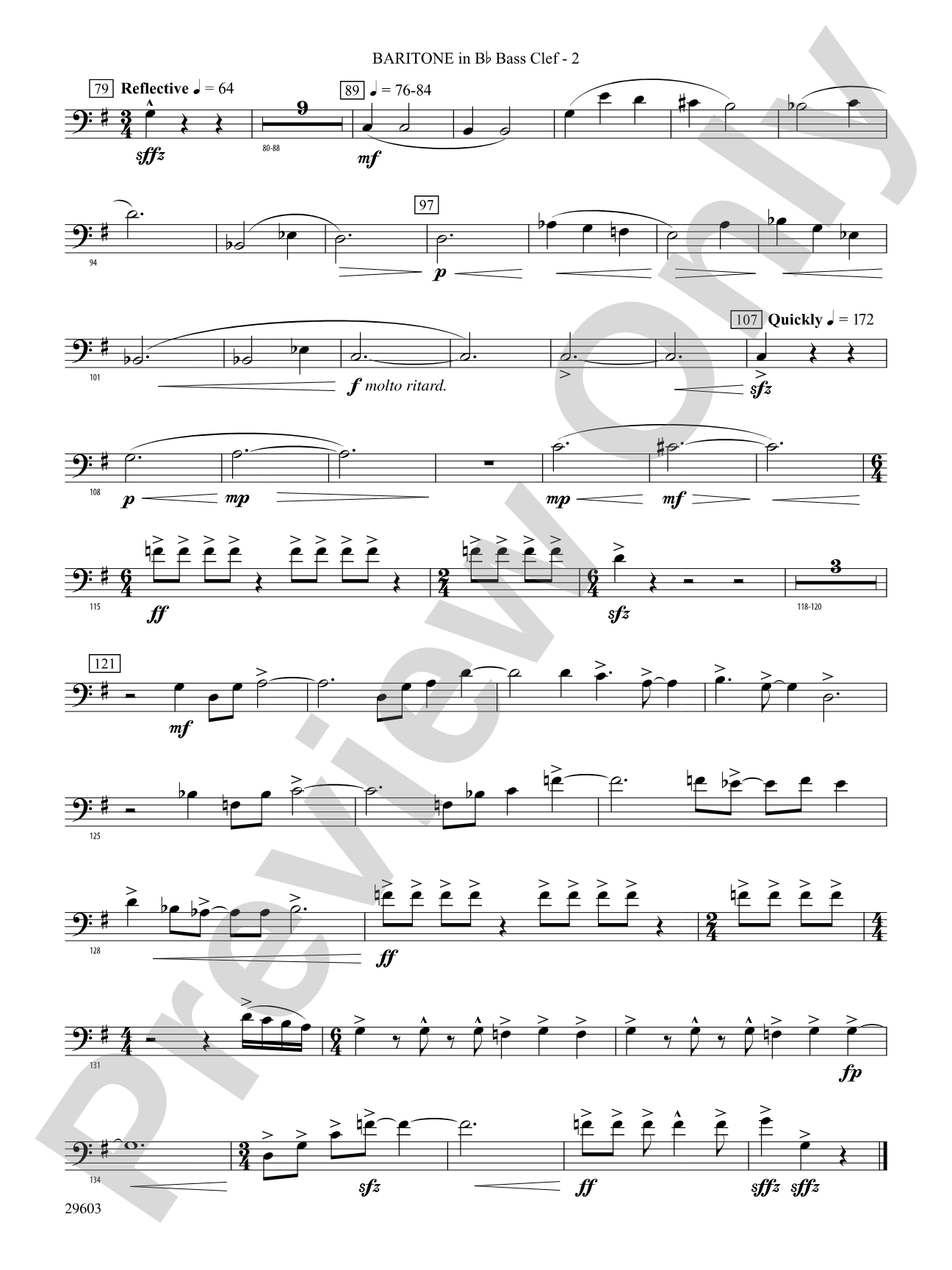 Dillon's Flight: (wp) B-flat Baritone B.C.