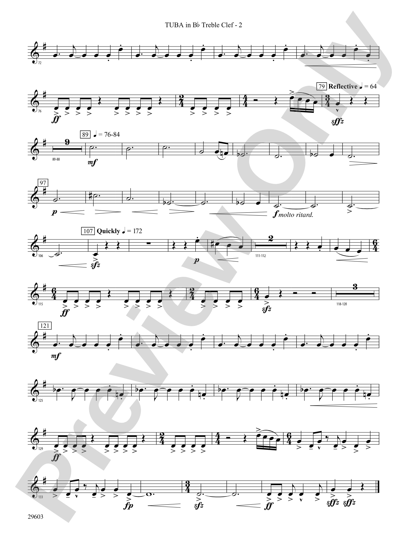Dillon's Flight: (wp) B-flat Tuba T.C.