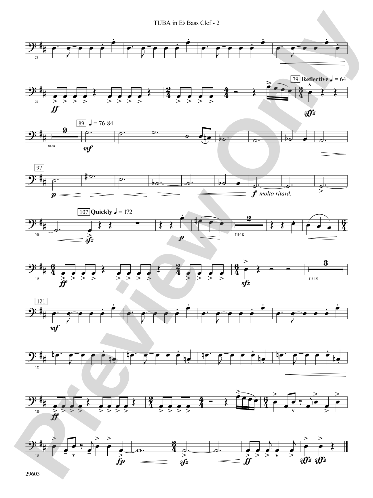 Dillon's Flight: (wp) E-flat Tuba B.C.