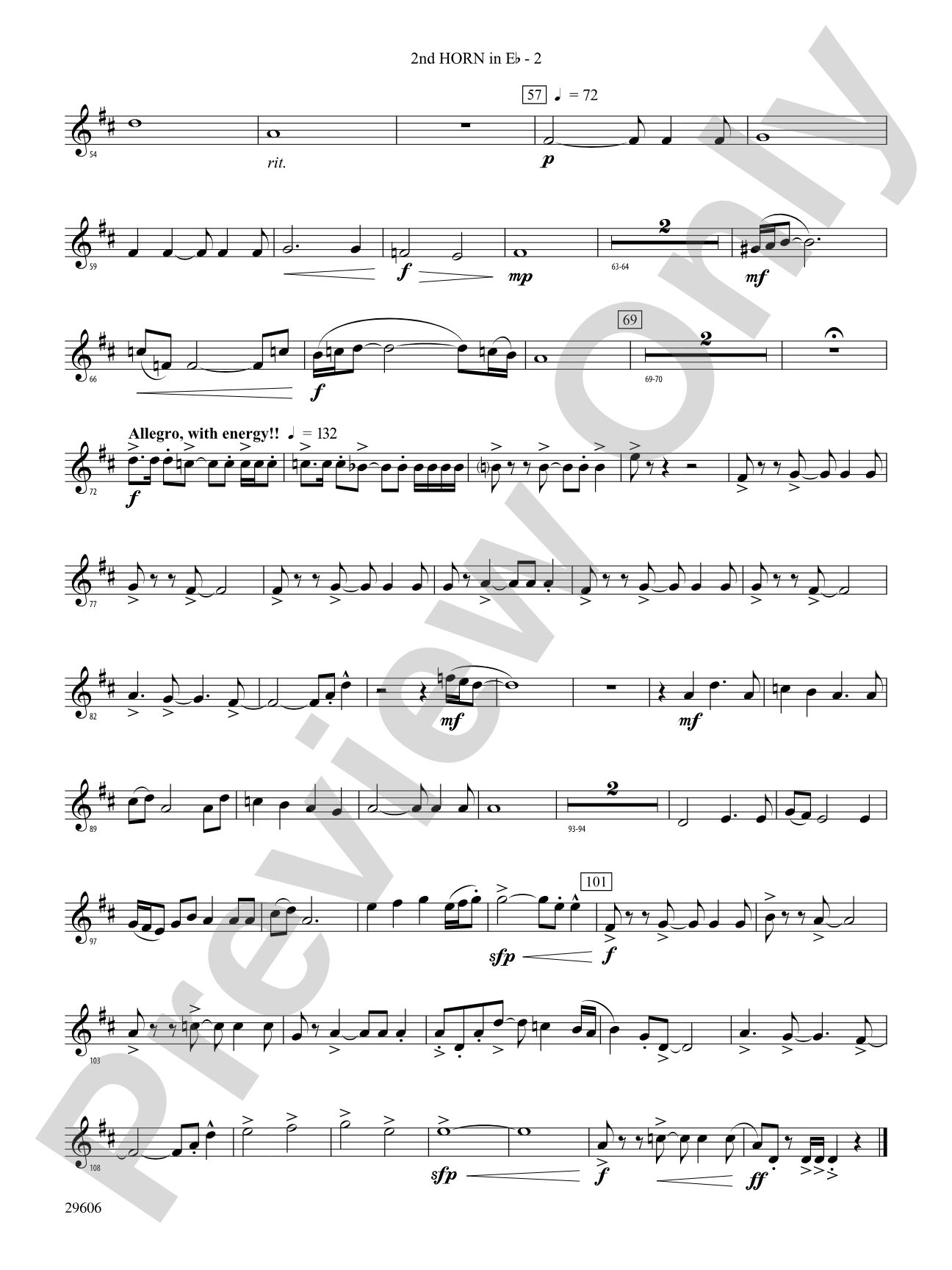 Journey to Aldebaran: (wp) 2nd Horn in E-flat