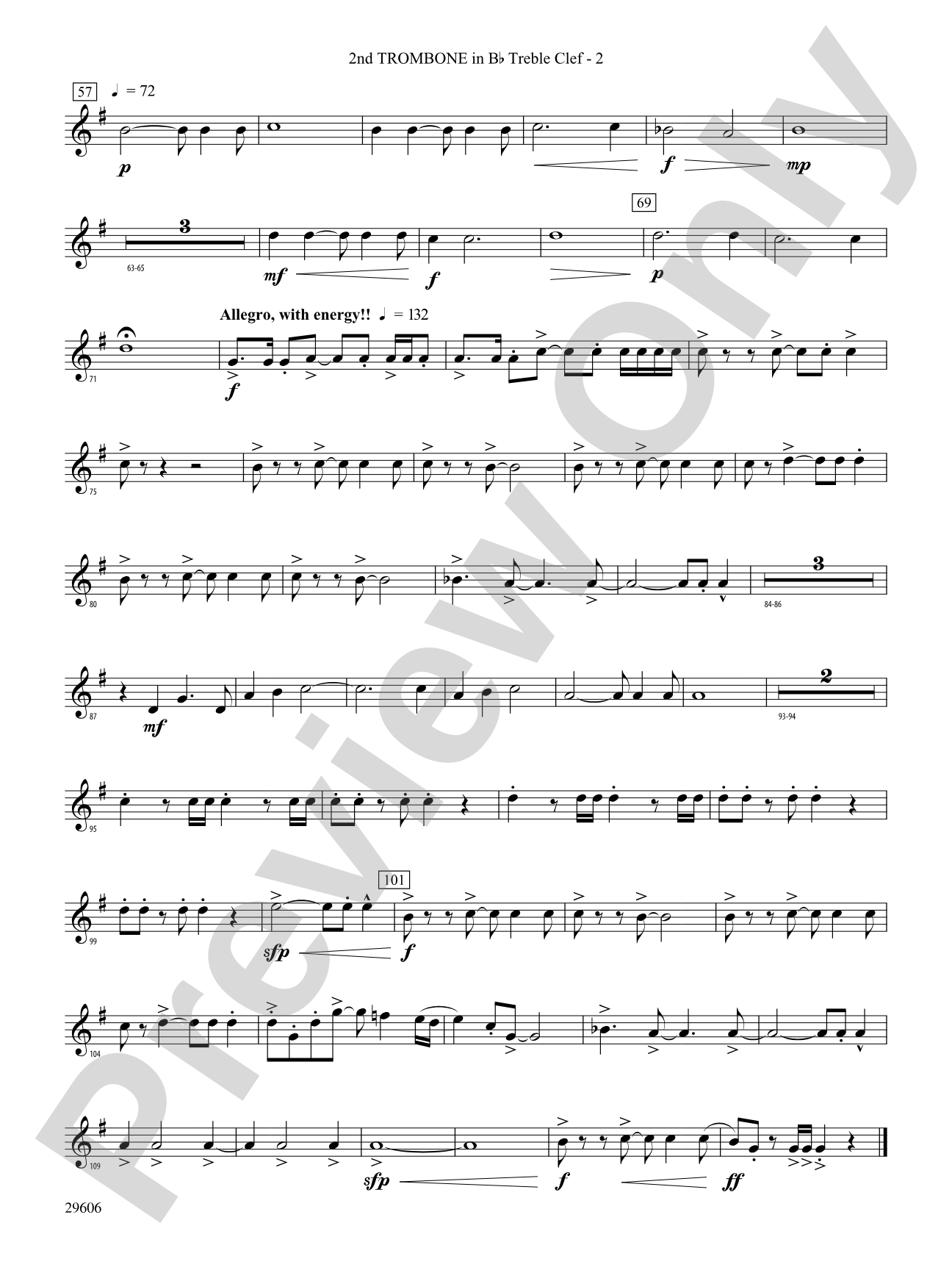 Journey to Aldebaran: (wp) 2nd B-flat Trombone T.C.