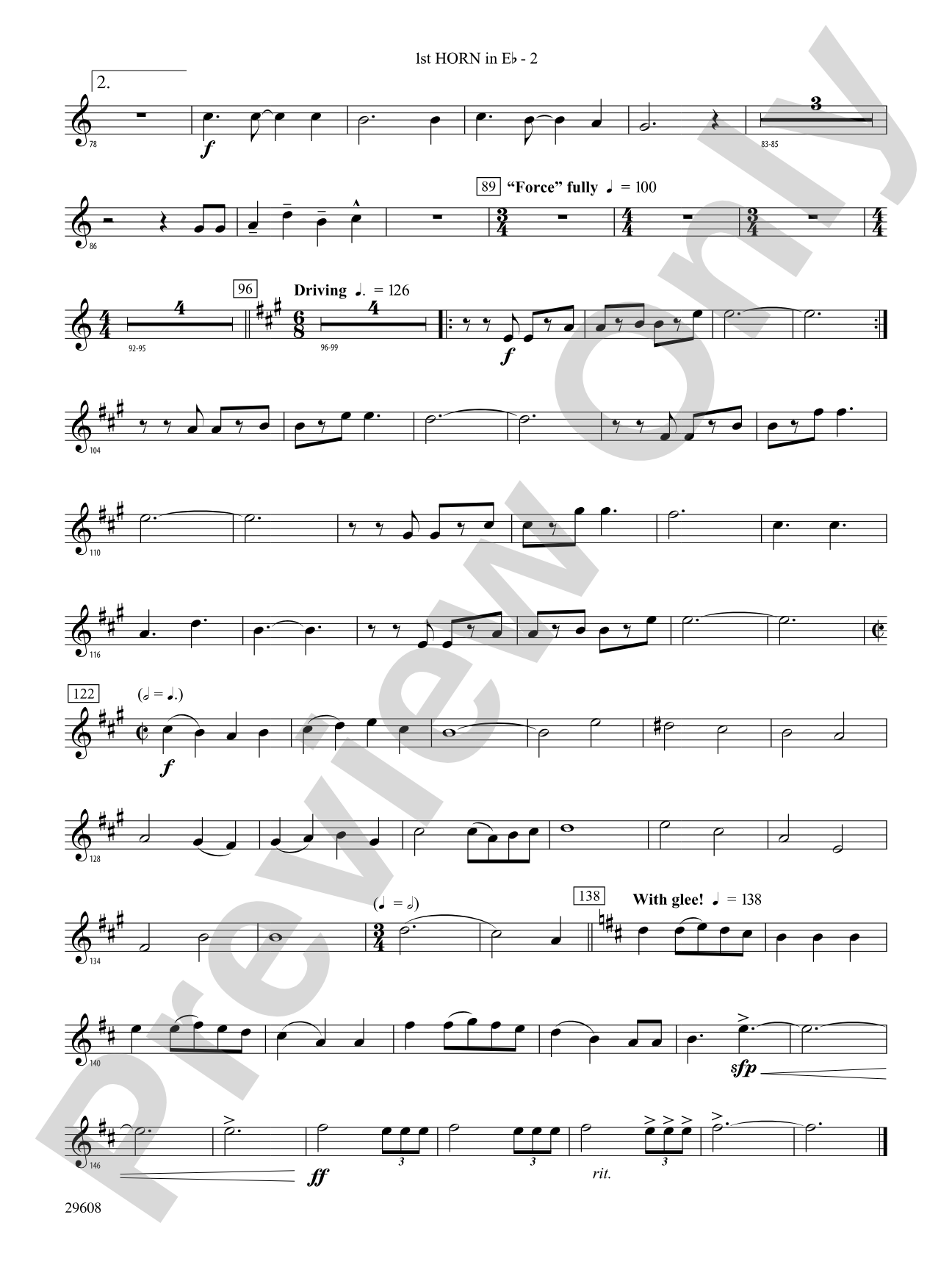 We Wish You a Merry Christmas!: (wp) 1st Horn in E-flat