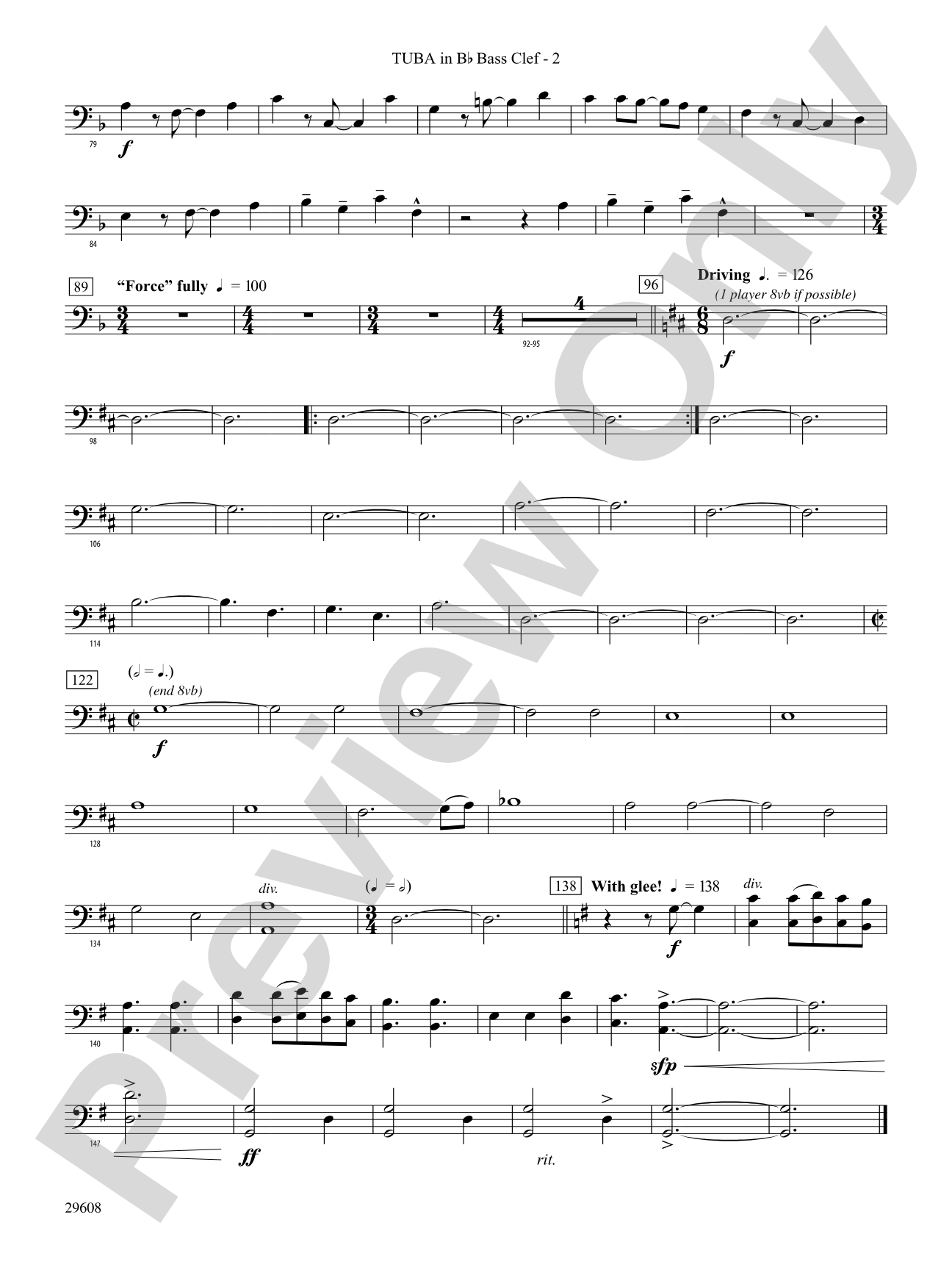 We Wish You a Merry Christmas!: (wp) B-flat Tuba B.C.