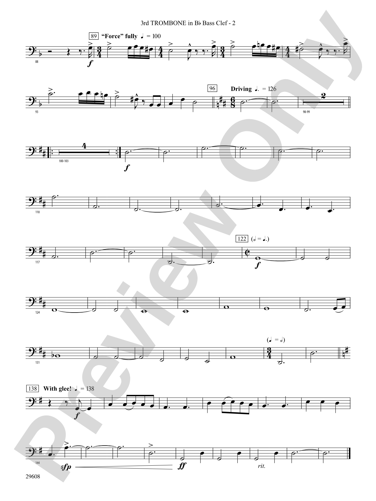 We Wish You a Merry Christmas!: (wp) 3rd B-flat Trombone B.C.