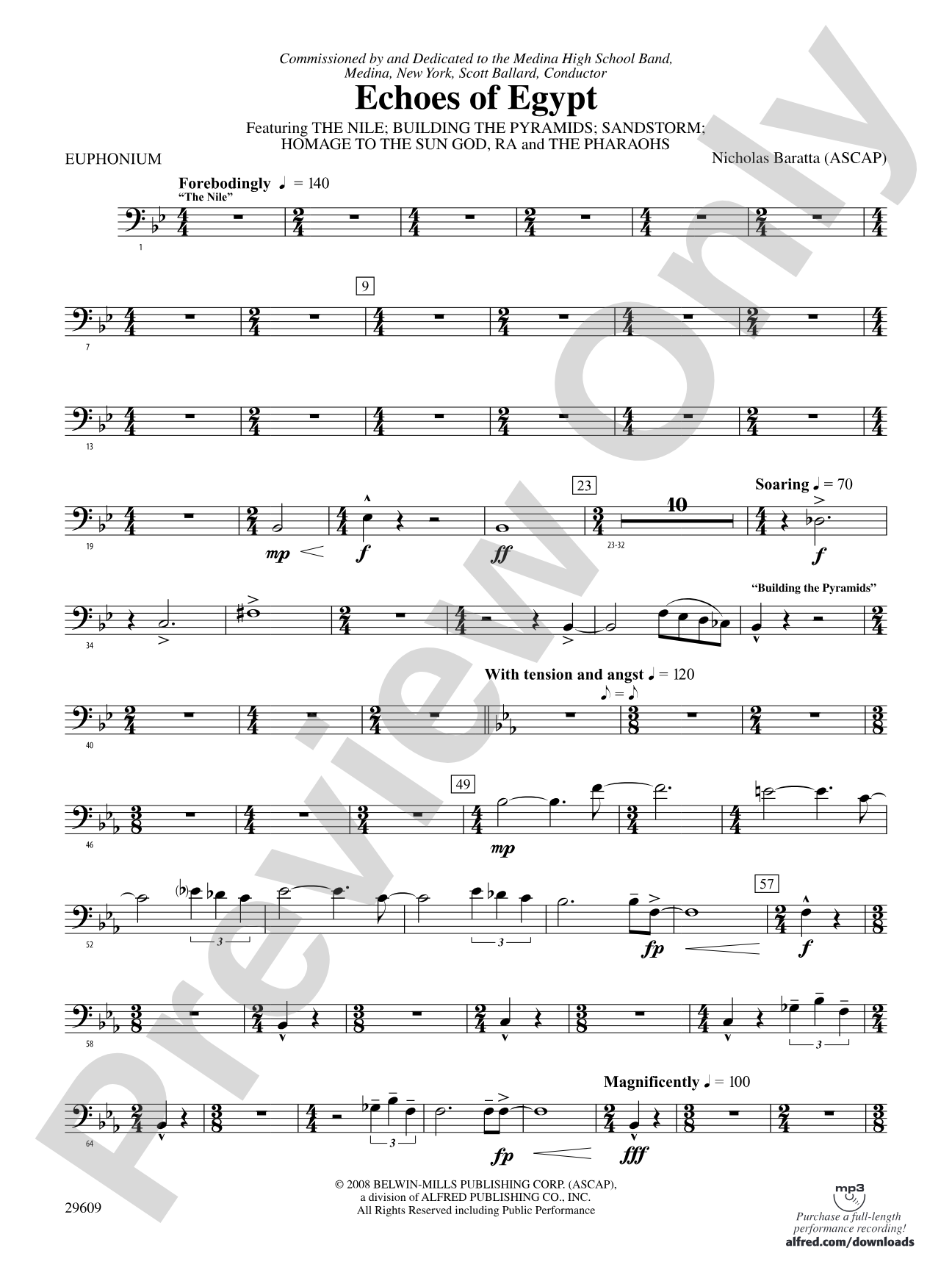 Echoes of Egypt: Baritone B.C.