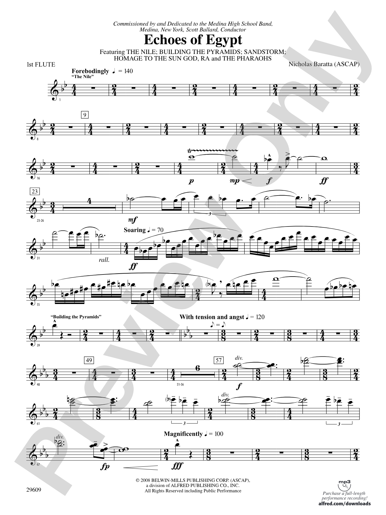 Echoes of Egypt: Flute